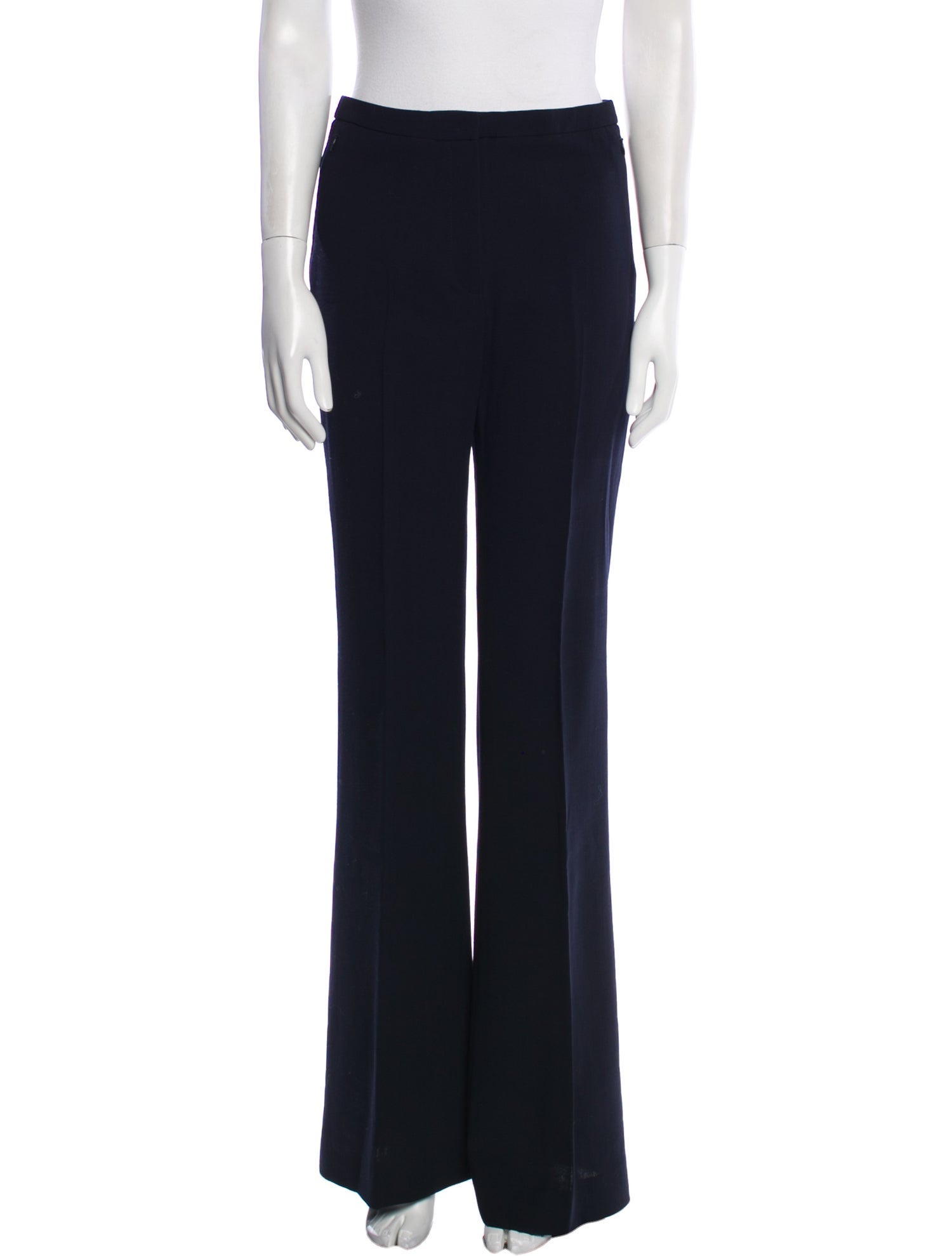 Akris Wool Straight Leg Pants