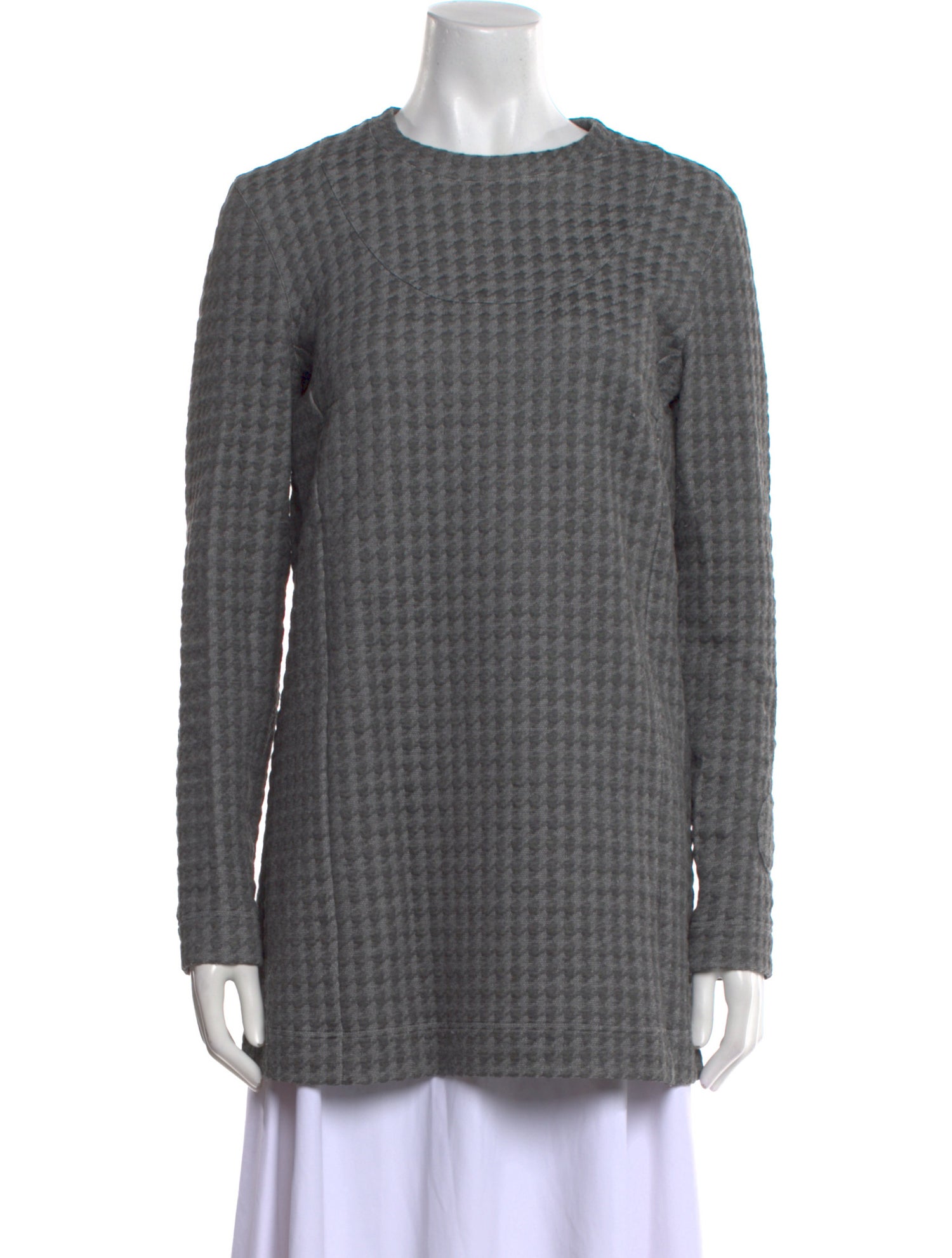 Akris Crew Neck Long Sleeve Tunic