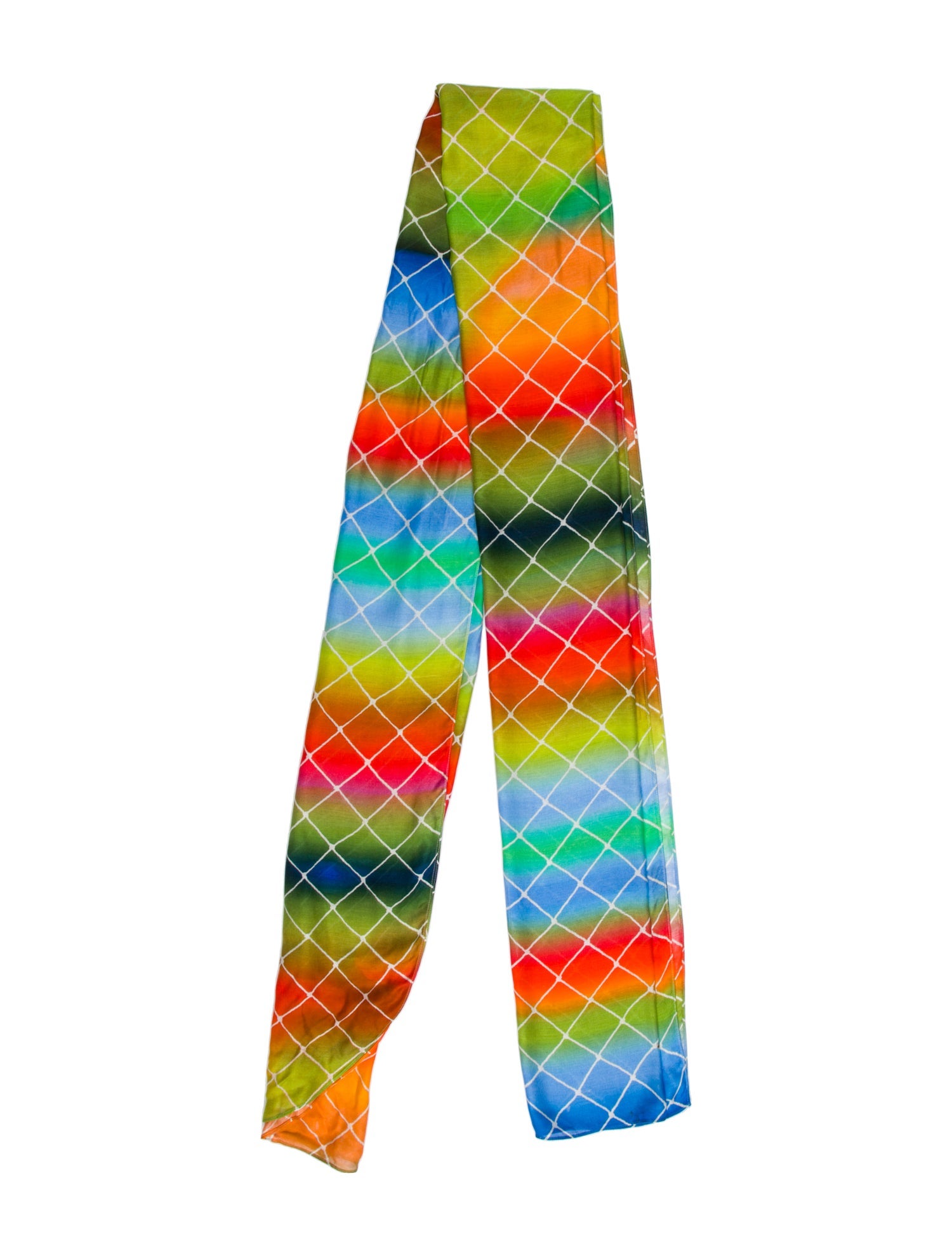 Akris Plaid Print Scarf