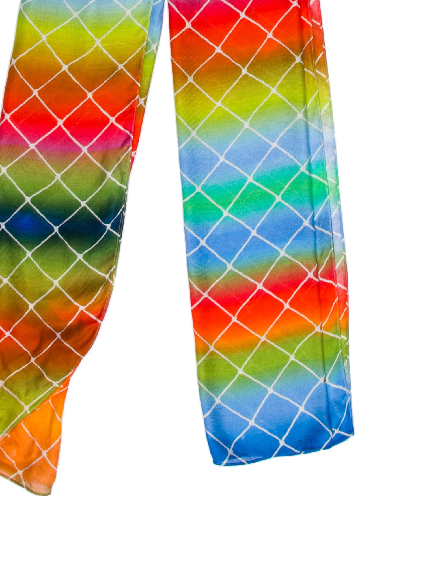 Akris Plaid Print Scarf