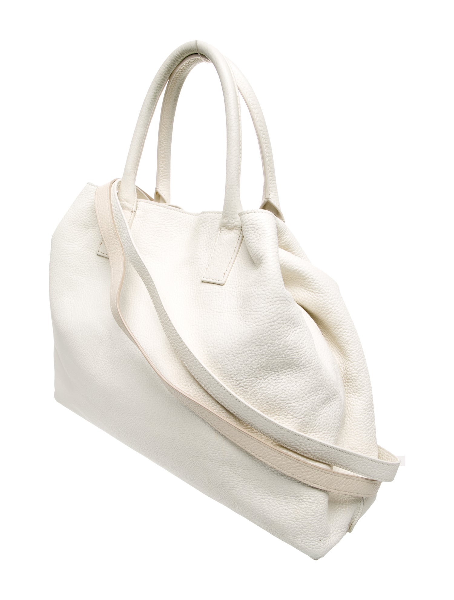 Akris Leather Top Handle Bag