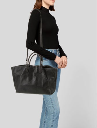 Akris Leather Tote
