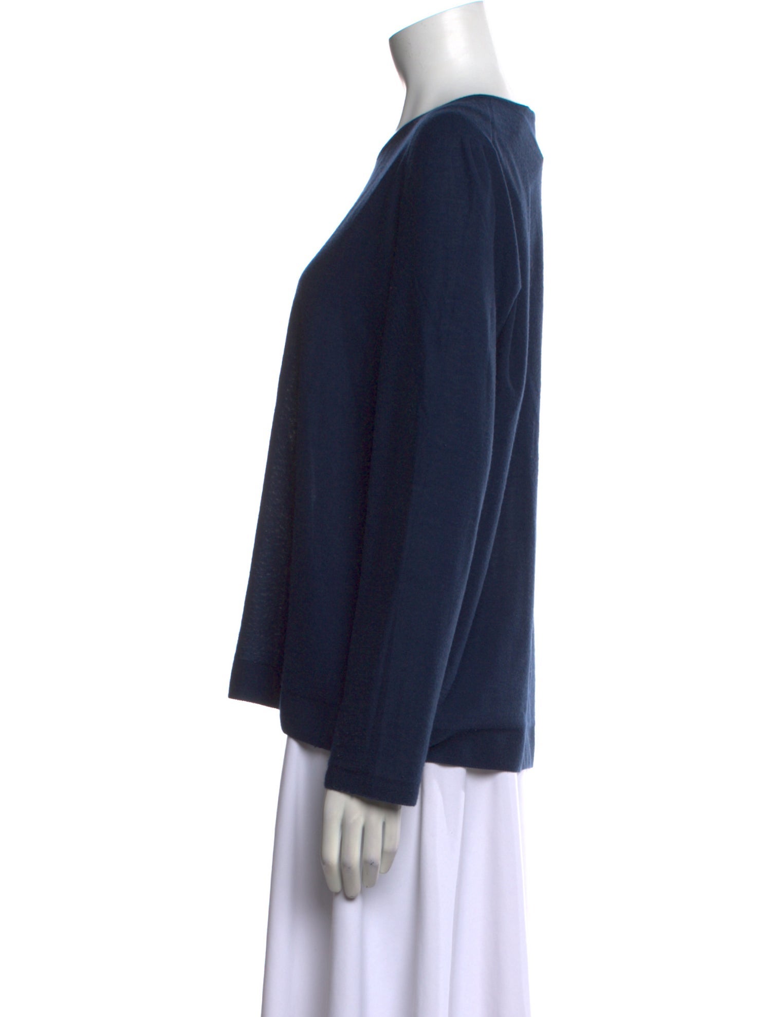 Akris Cashmere Scoop Neck Sweater