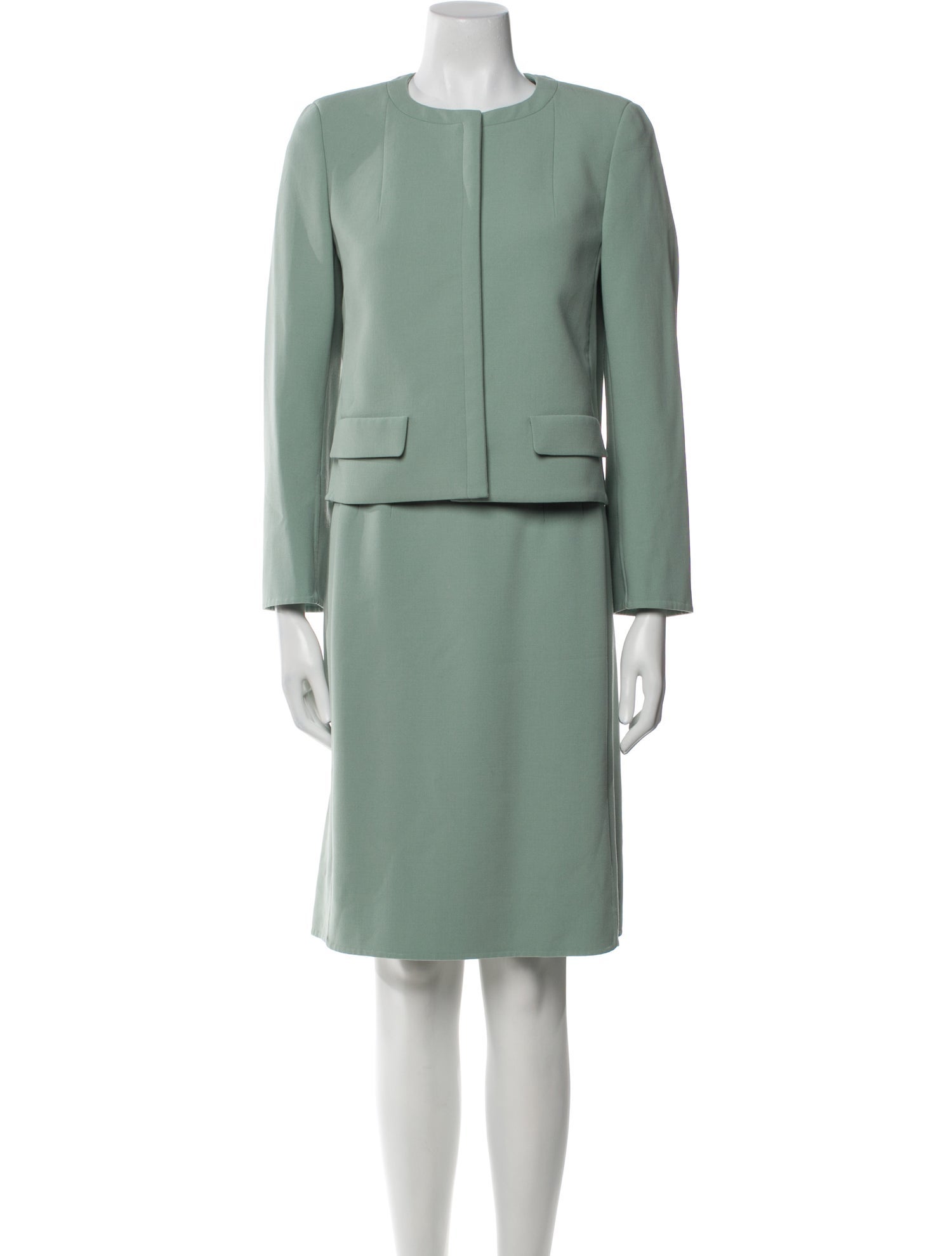 Akris Wool Dress Set