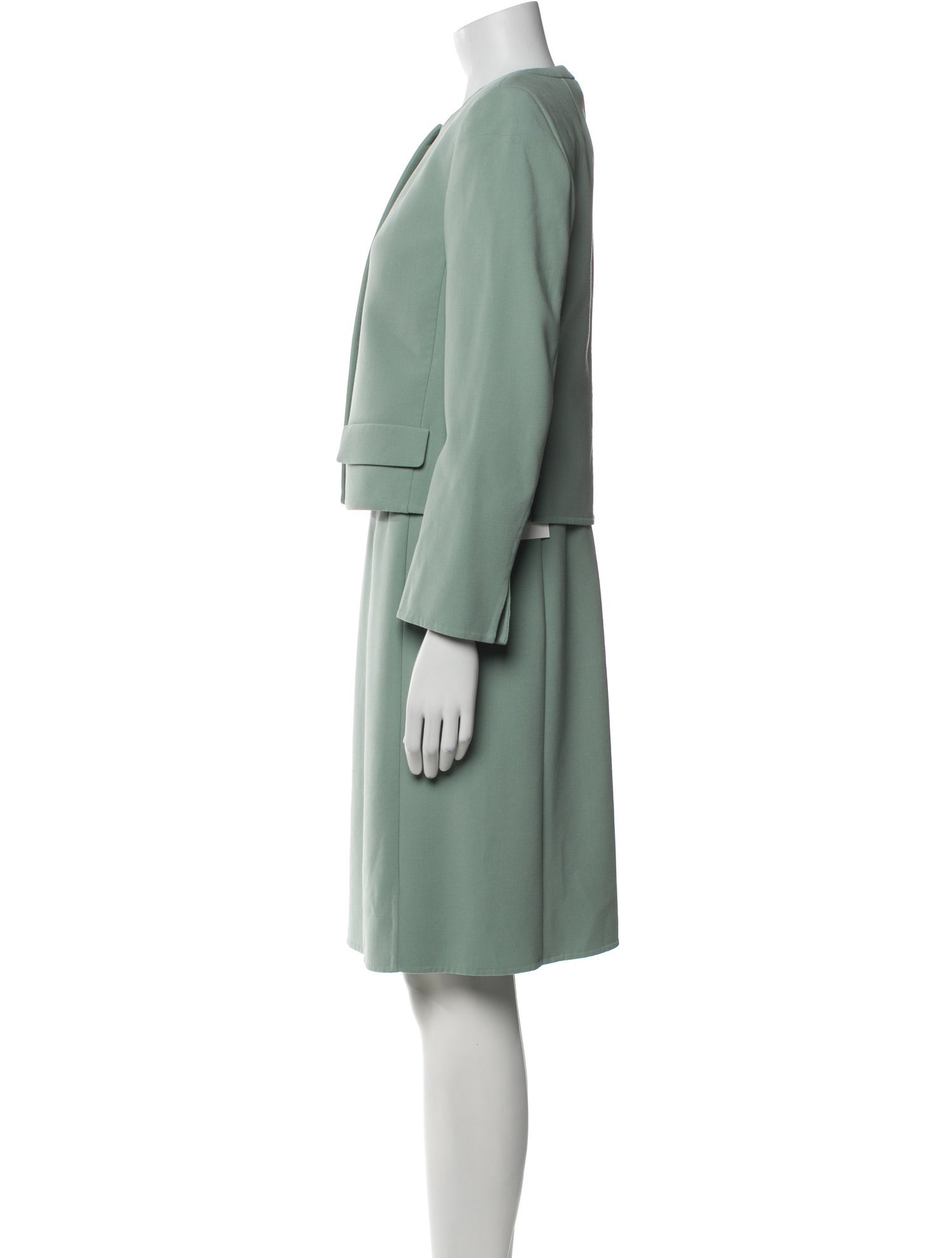 Akris Wool Dress Set