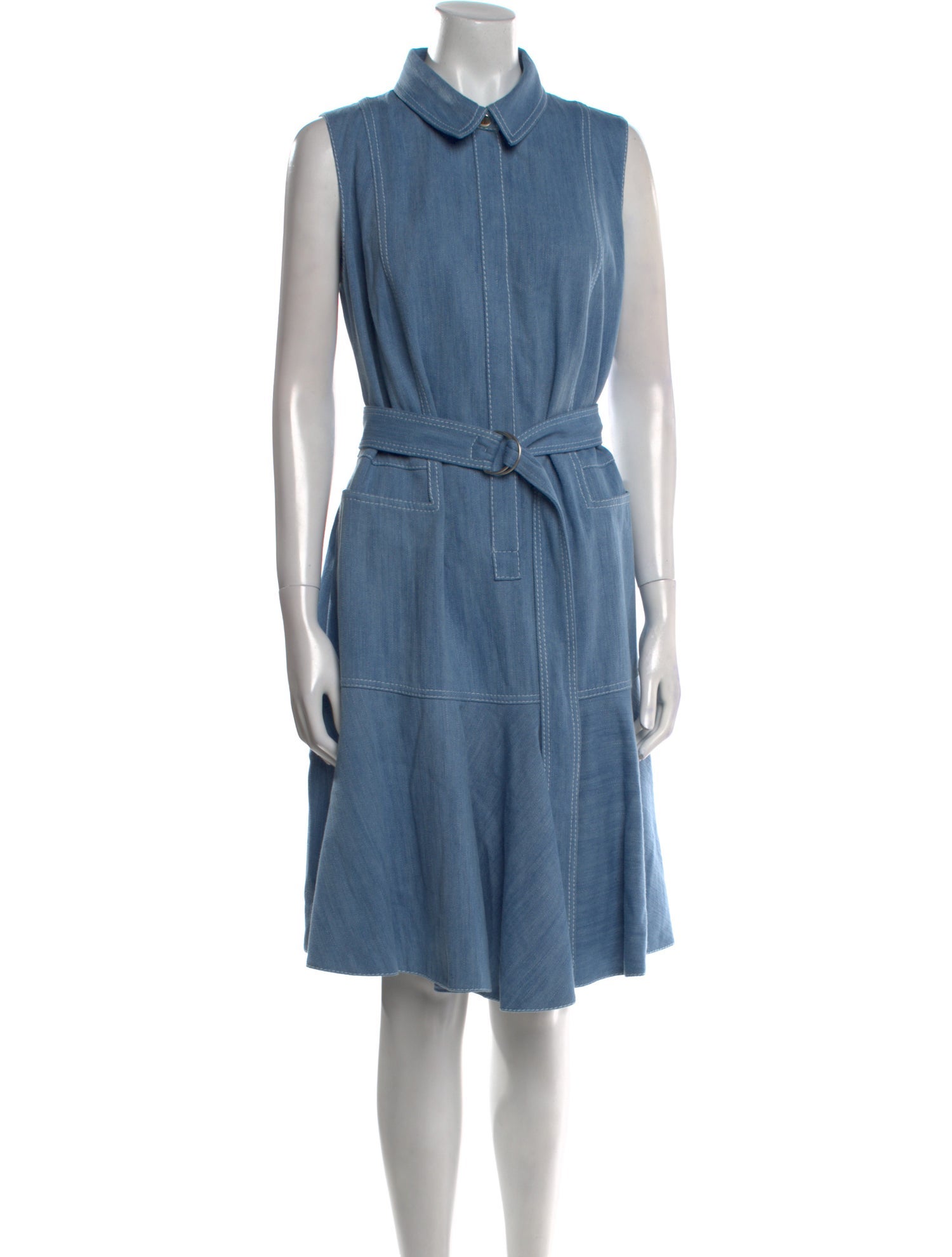 Akris Midi Length Dress