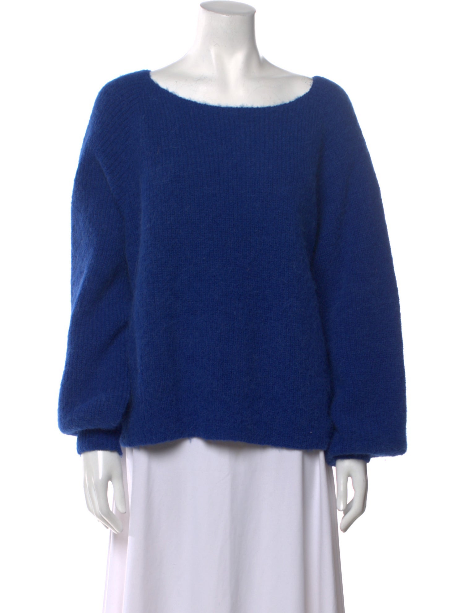 Akris Punto Alpaca Bateau Neckline Sweater