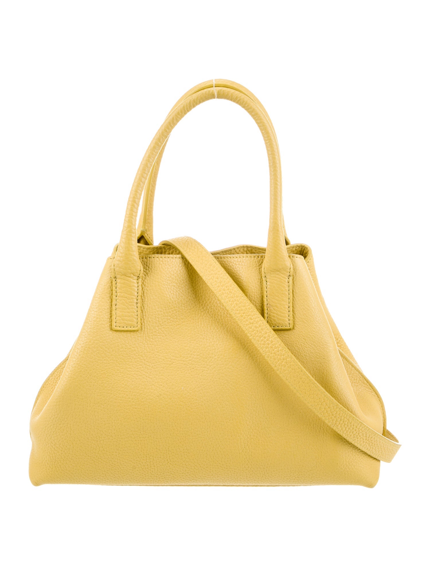 Akris Leather Top Handle Bag