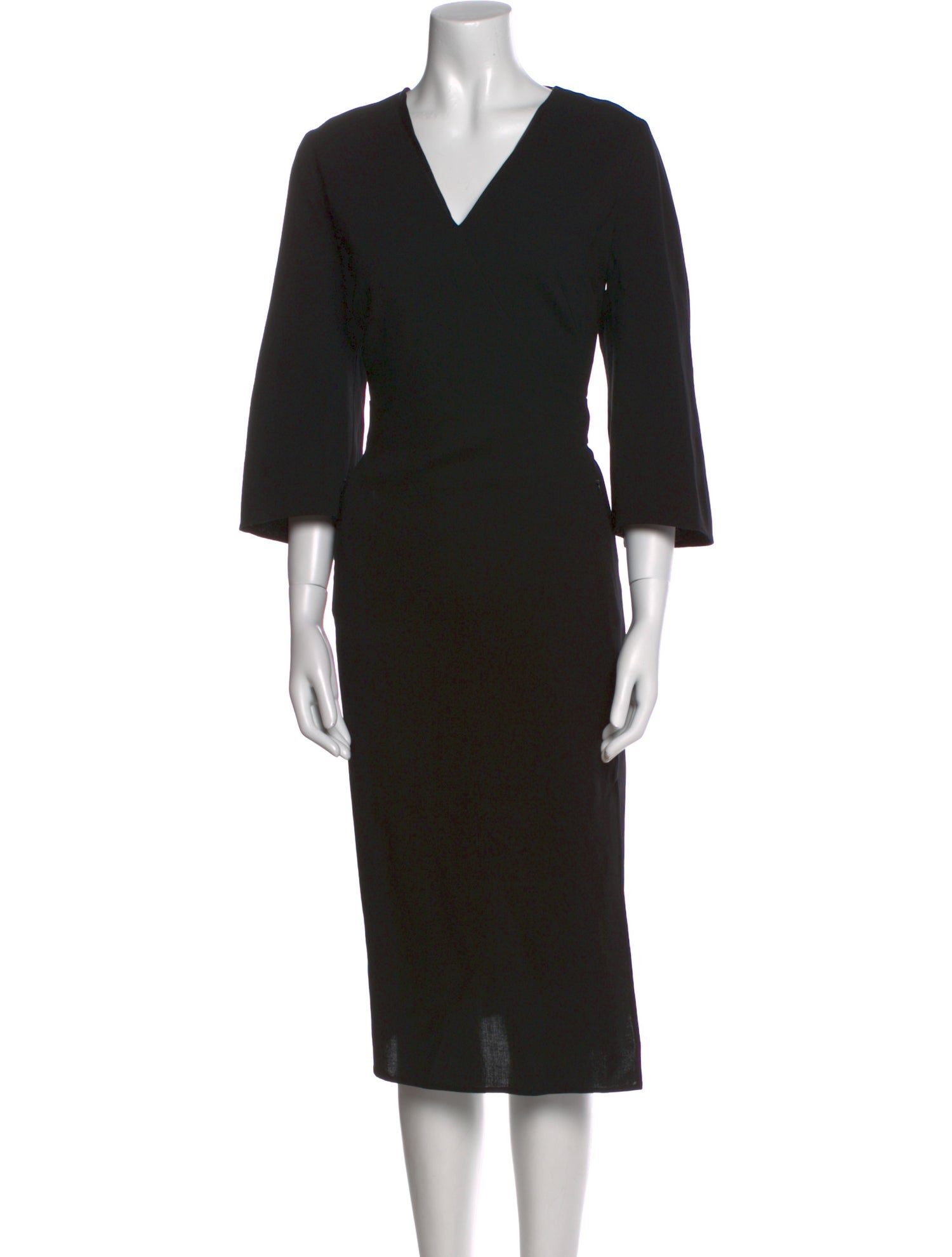 Akris Wool Midi Length Dress