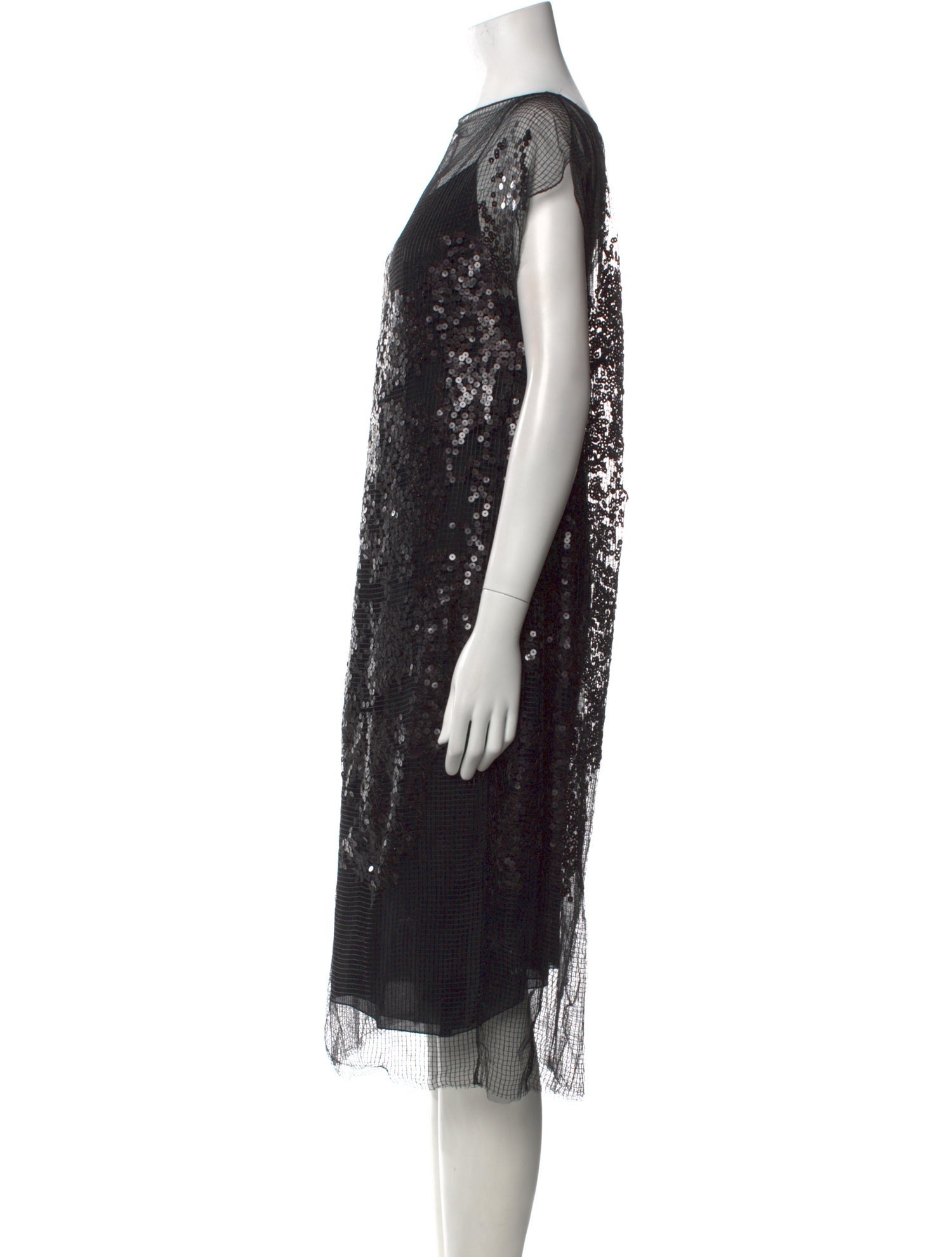 Akris Lace Pattern Midi Length Dress