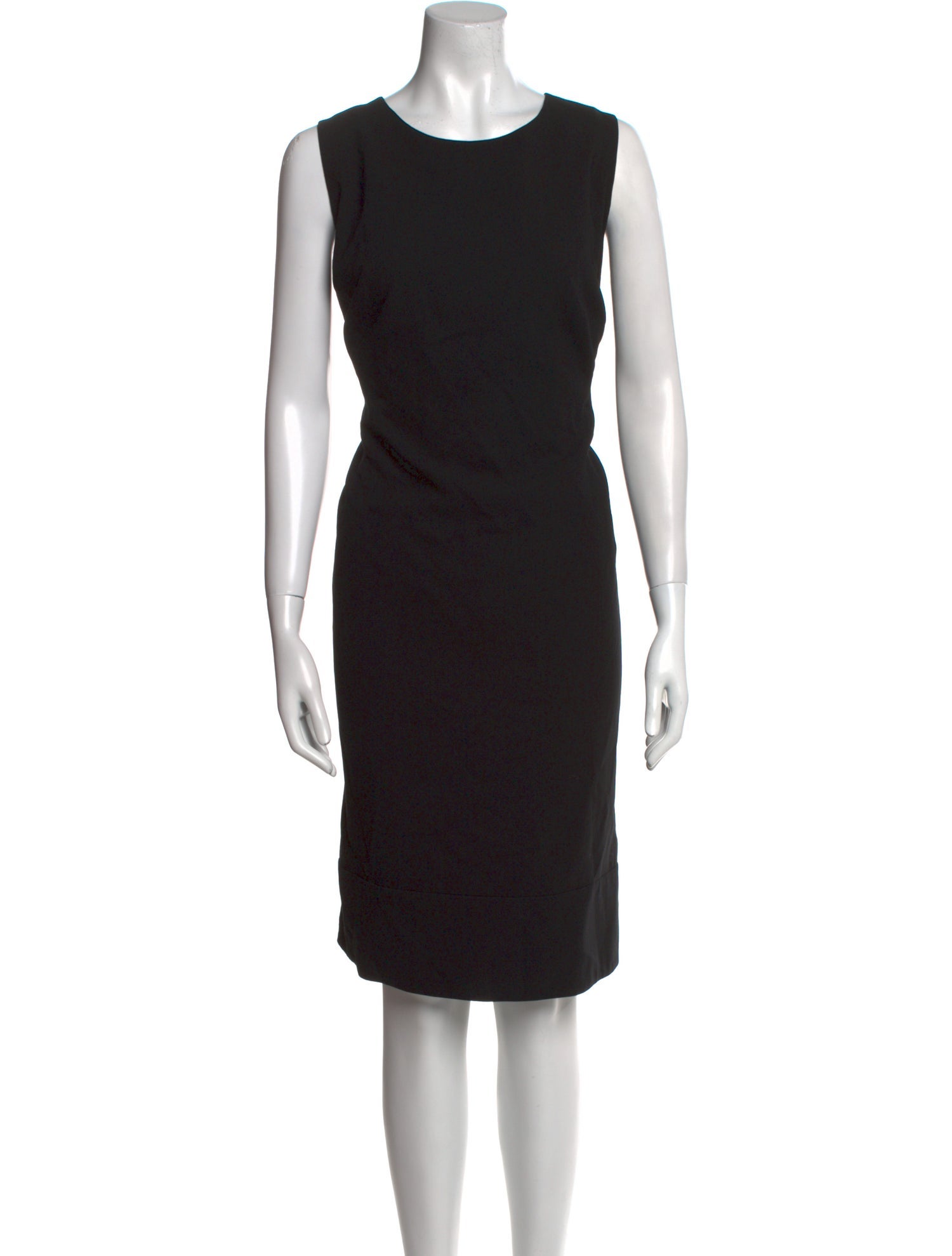 Akris Virgin Wool Midi Length Dress
