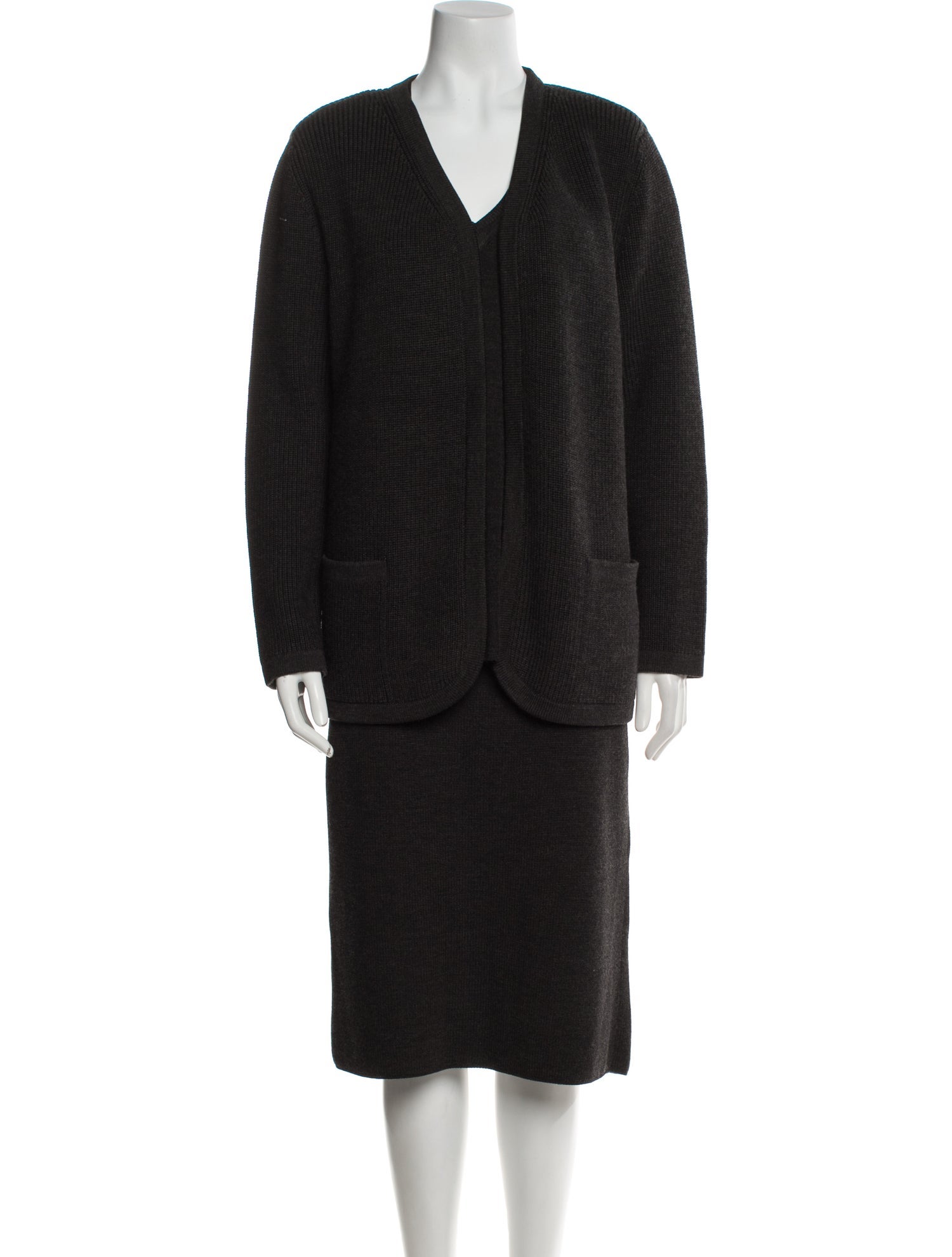 Akris Wool Skirt Set