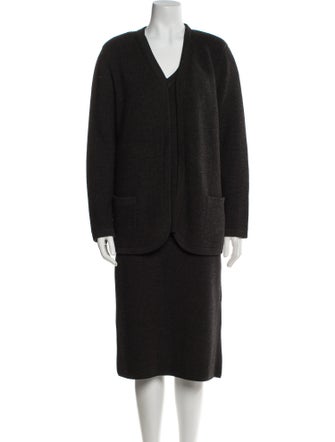 Akris Wool Skirt Set