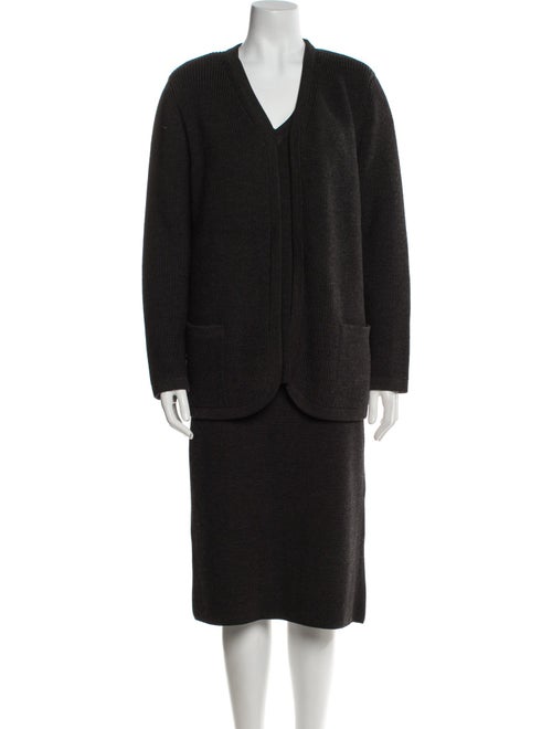 Akris Wool Skirt Set