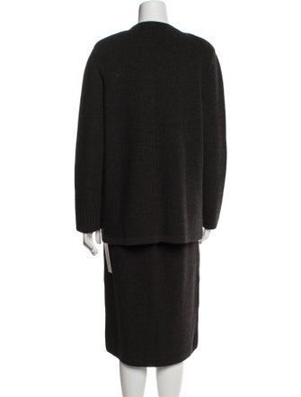 Akris Wool Skirt Set