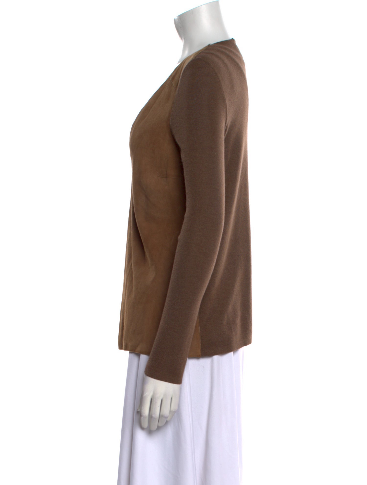 Akris Cashmere V-Neck Sweater