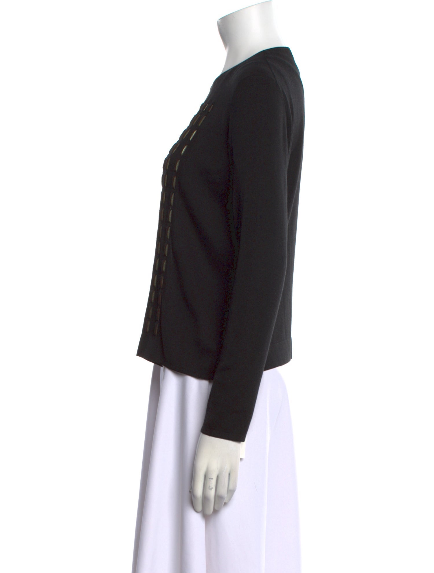 Akris Silk Crew Neck Sweater