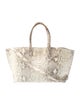 Akris Python Top Handle Bag