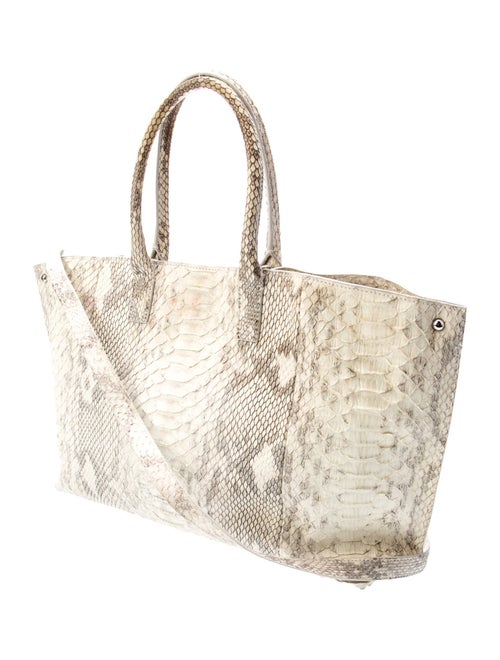 Akris Python Top Handle Bag