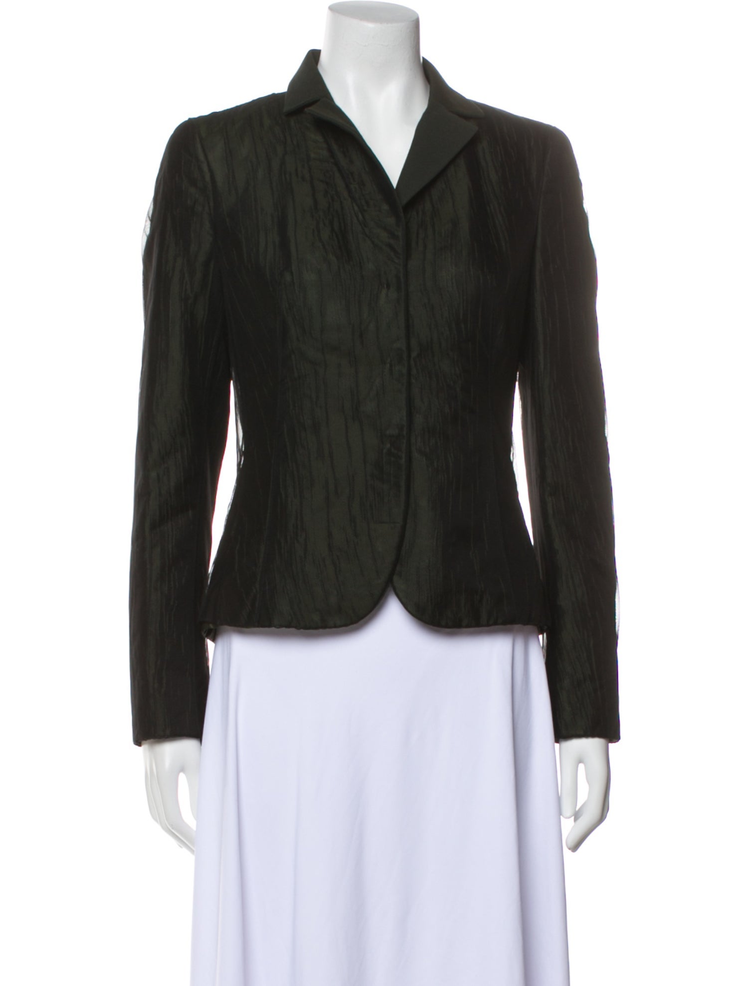 Akris Silk Striped Blazer