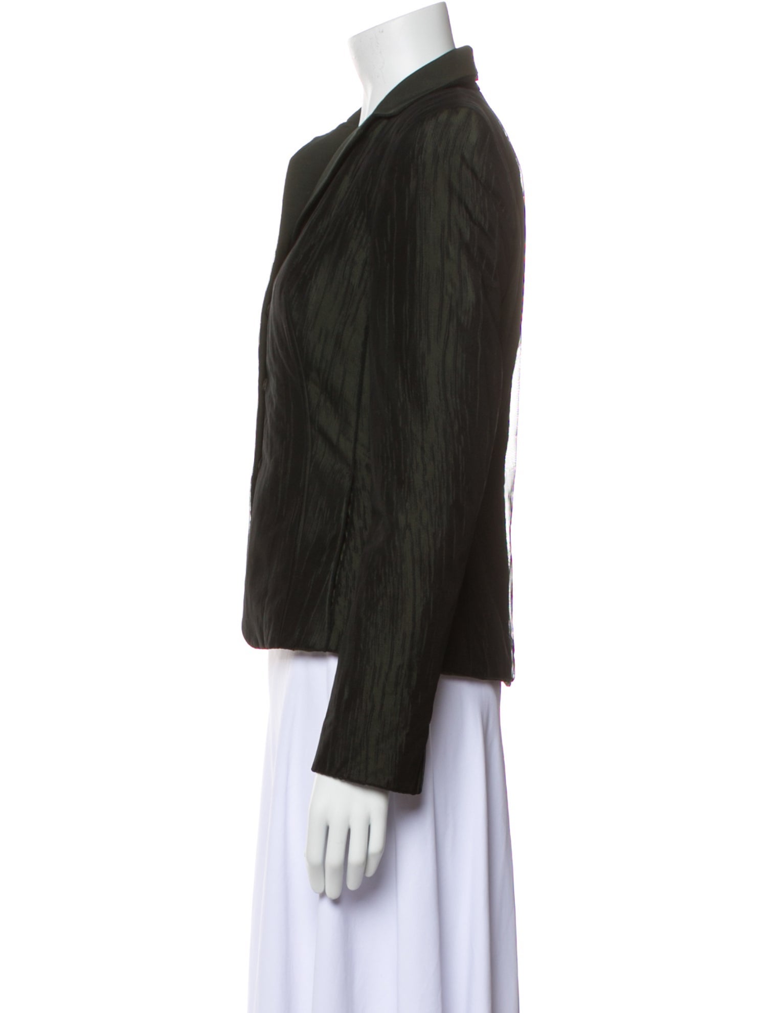 Akris Silk Striped Blazer