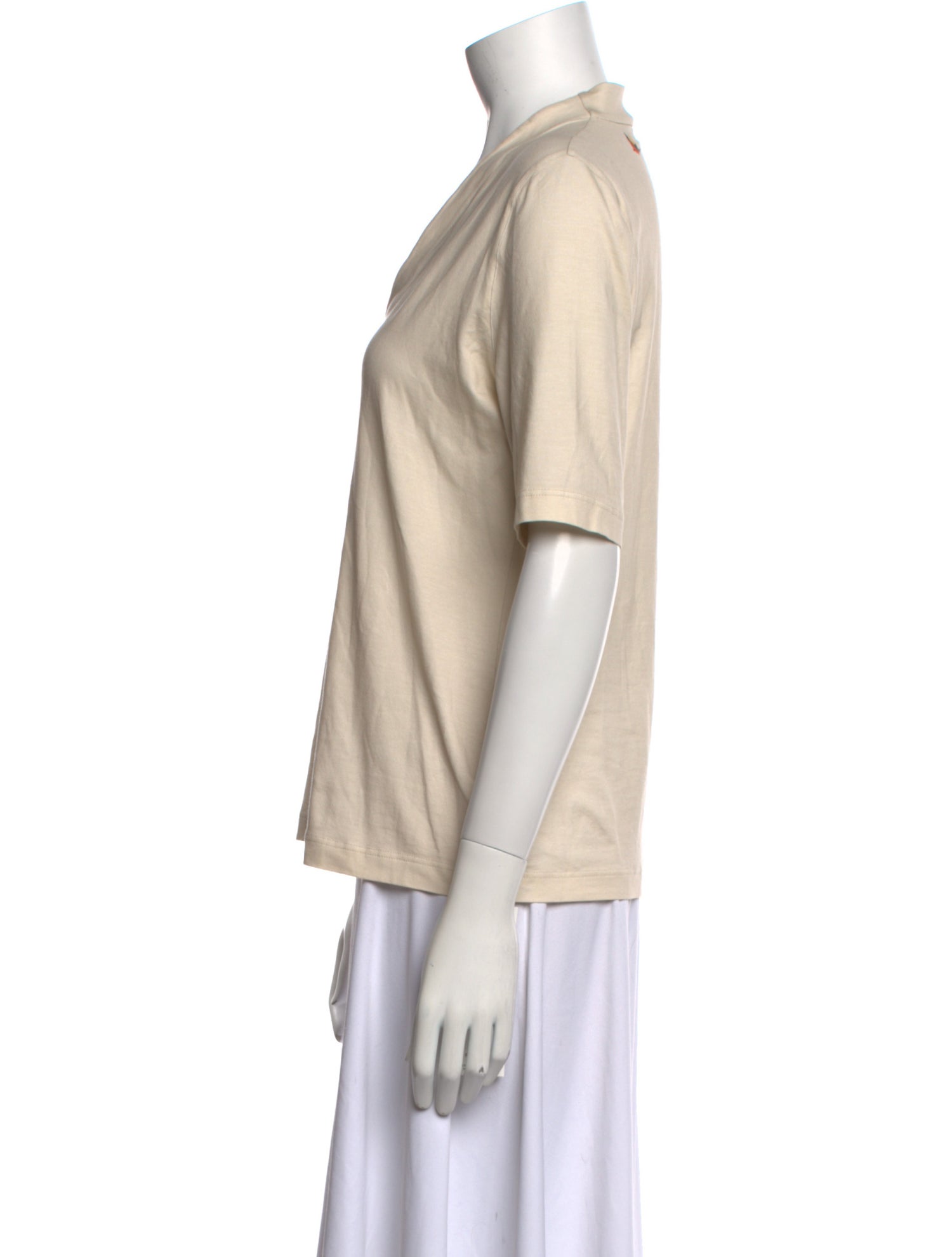 Akris Printed V-Neck T-Shirt