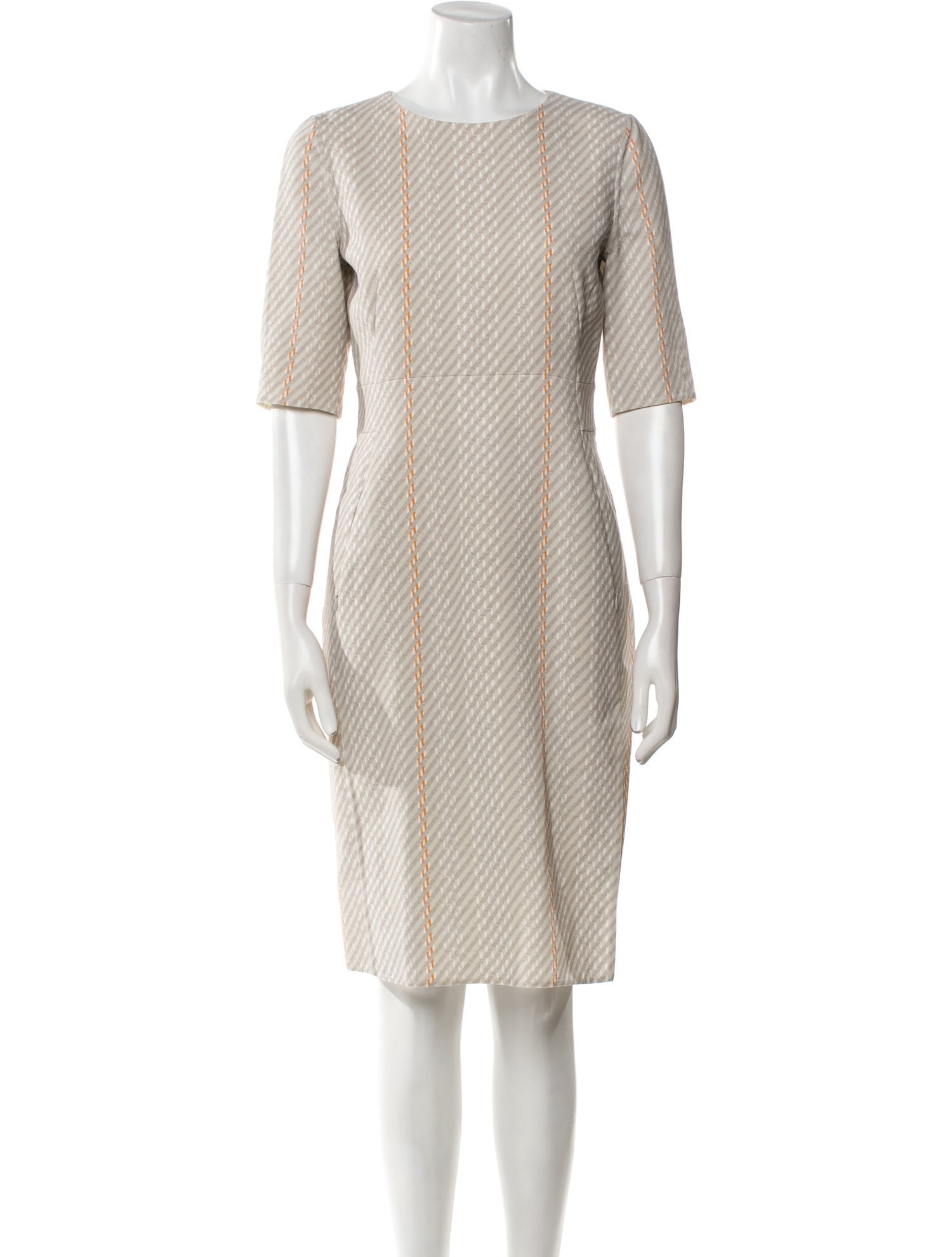 Akris Wool Knee-Length Dress