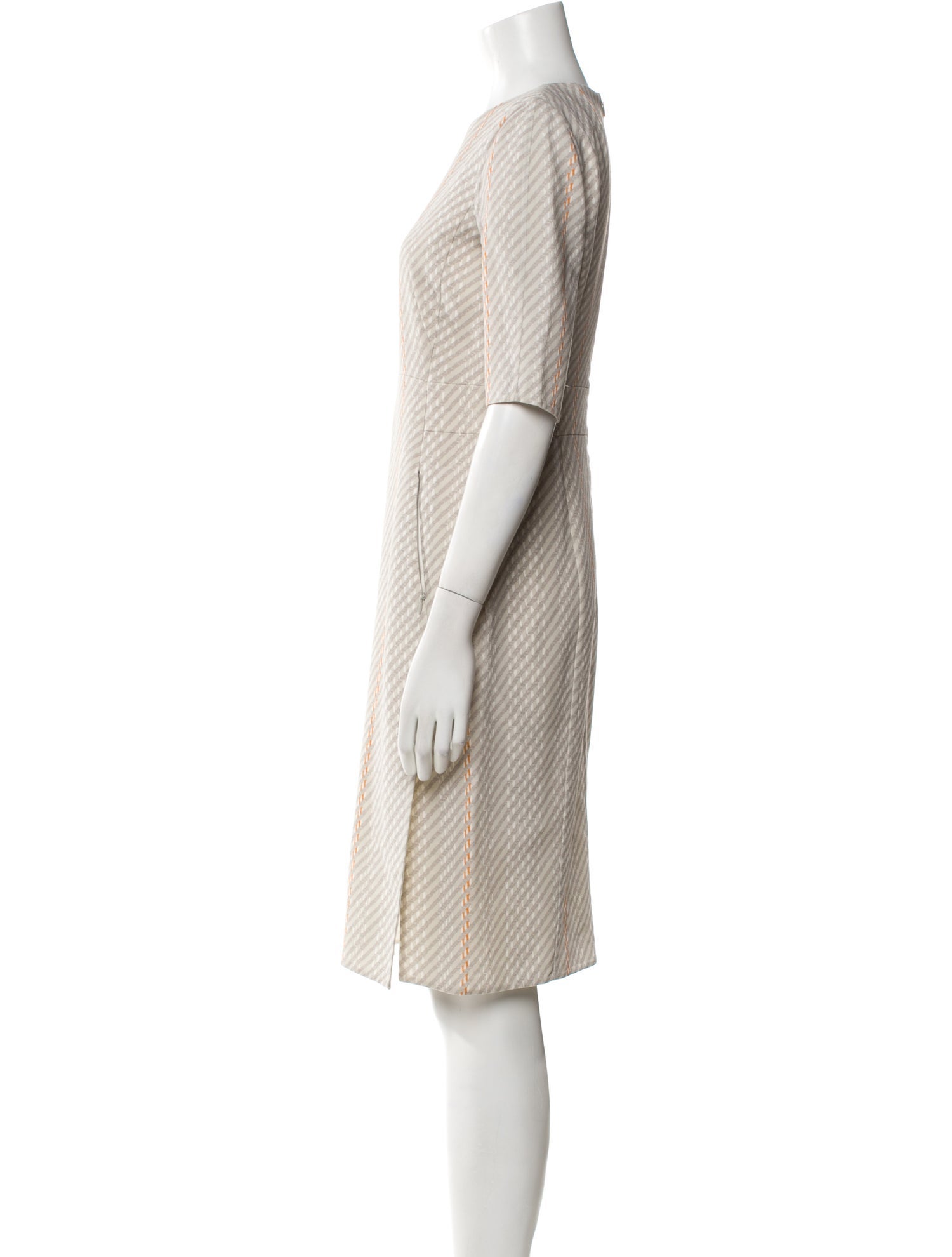 Akris Wool Knee-Length Dress