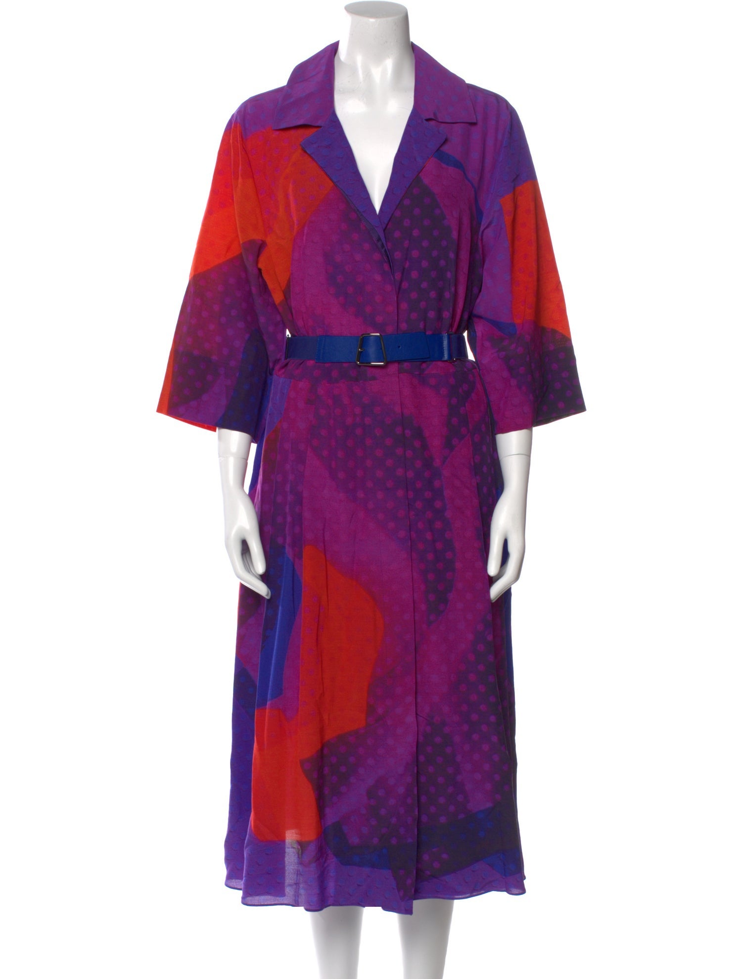 Akris Wool Midi Length Dress