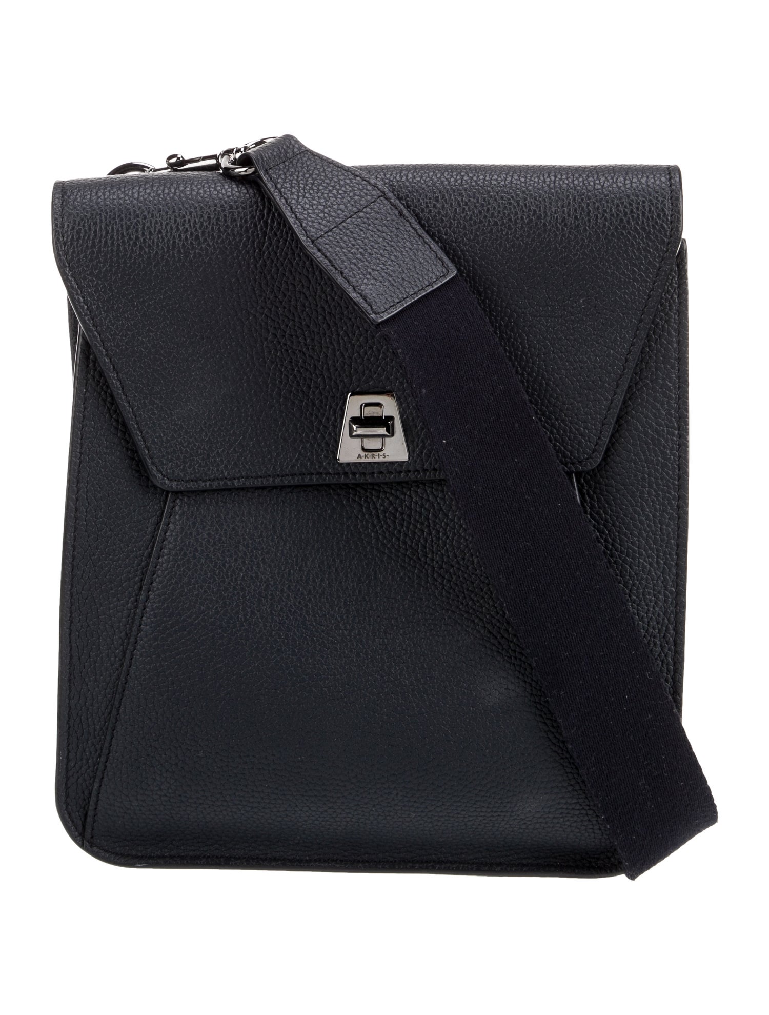 Akris Leather Messenger Bag