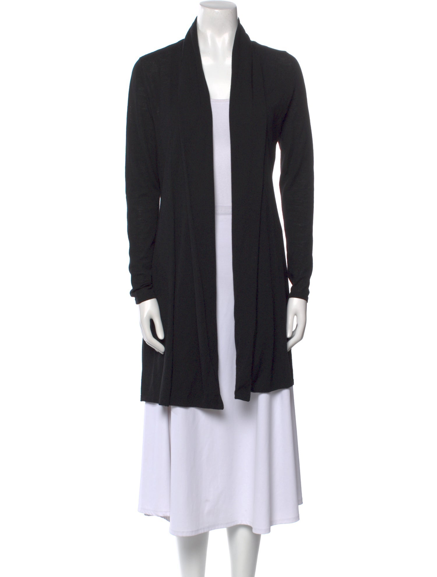 Akris Wool Open Front Sweater