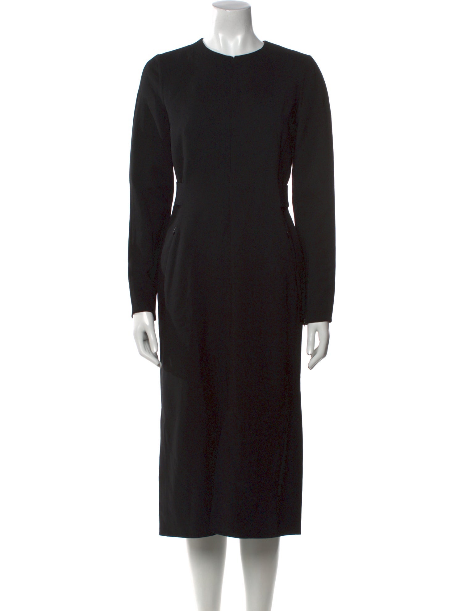 Akris Wool Midi Length Dress