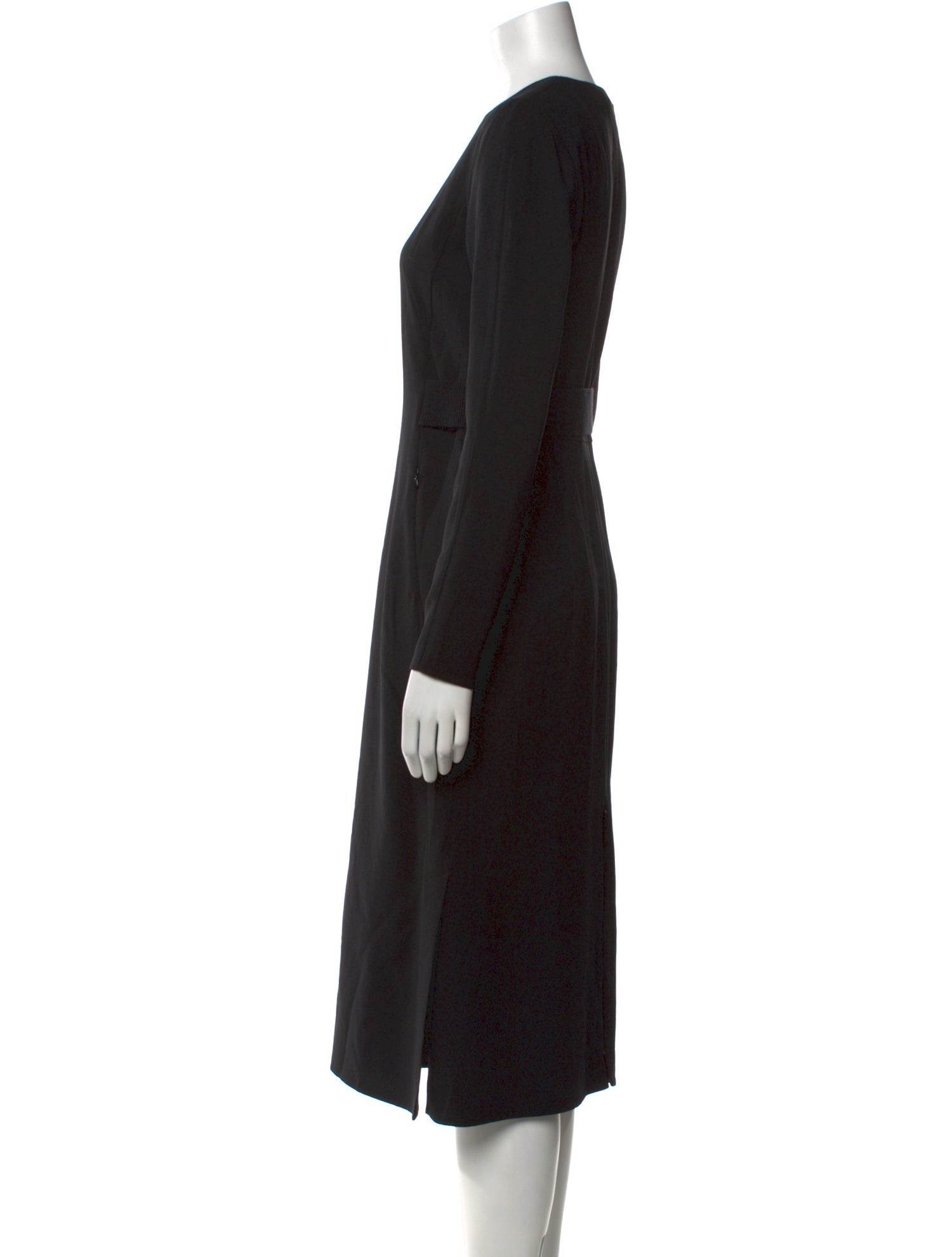 Akris Wool Midi Length Dress