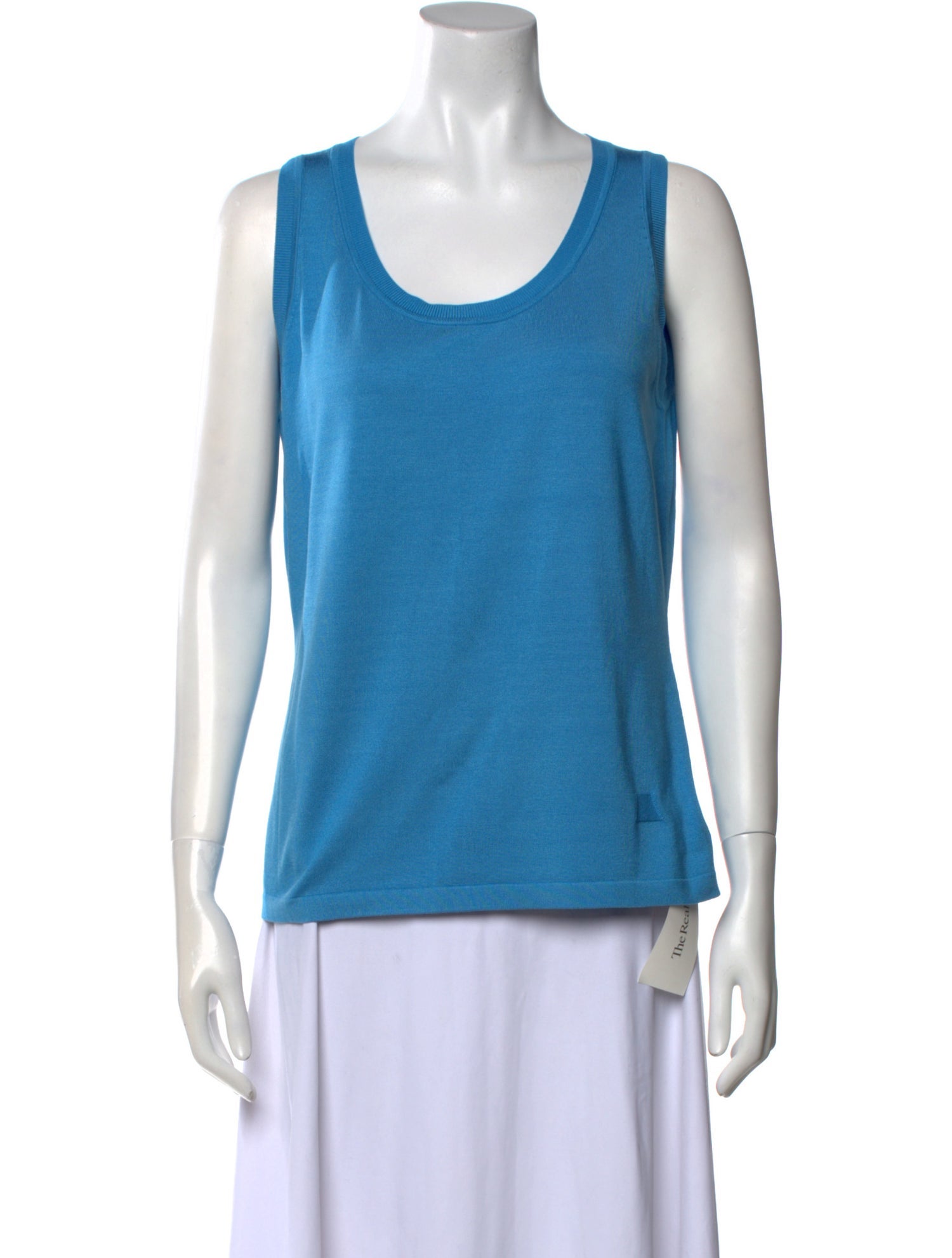 Akris Silk Scoop Neck Top