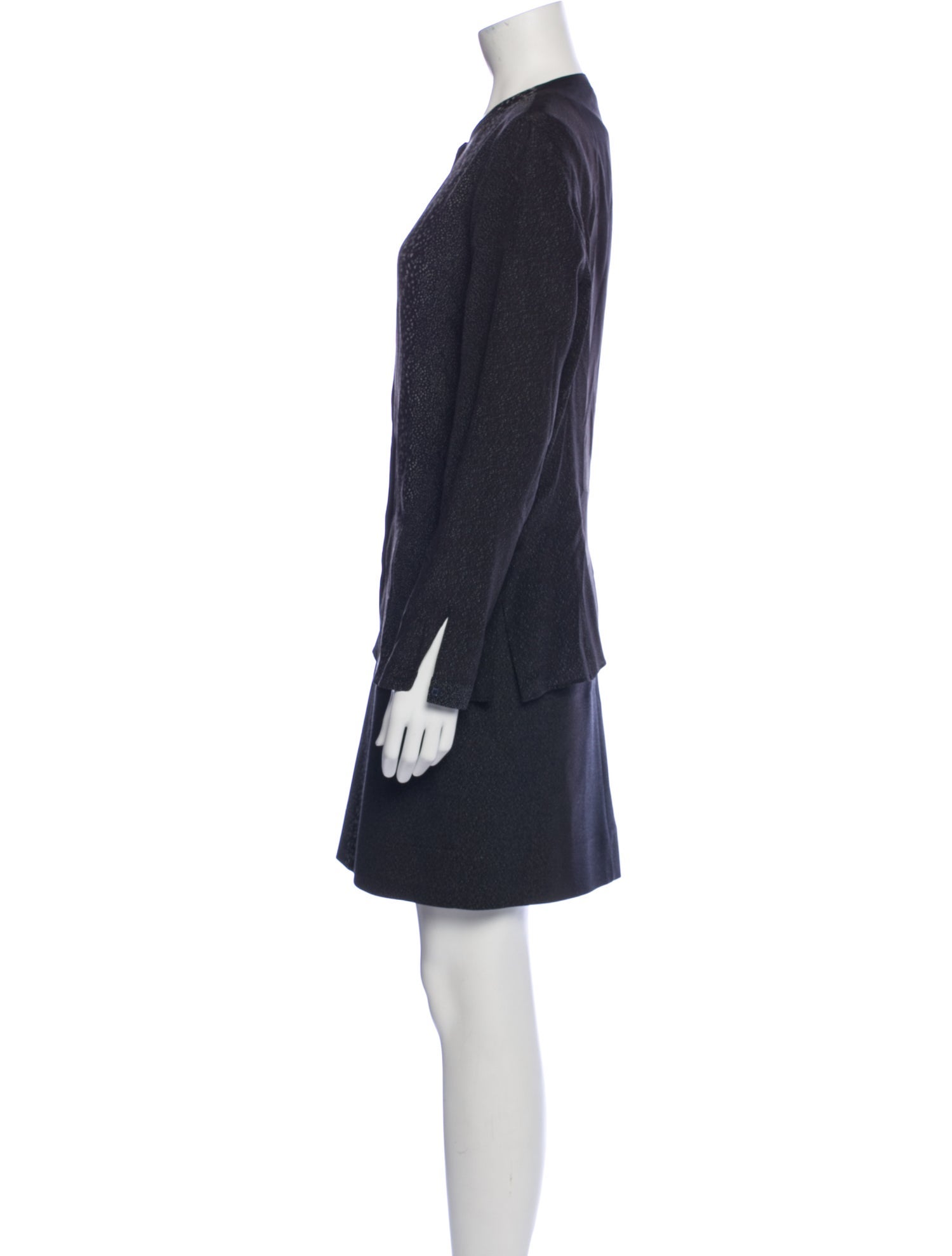 Akris Silk Printed Skirt Set