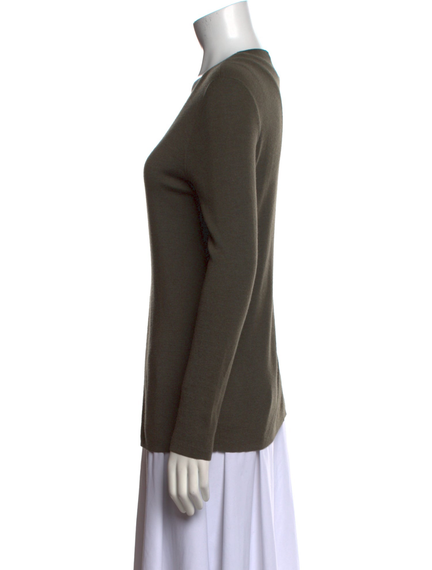 Akris Cashmere Open Front Sweater