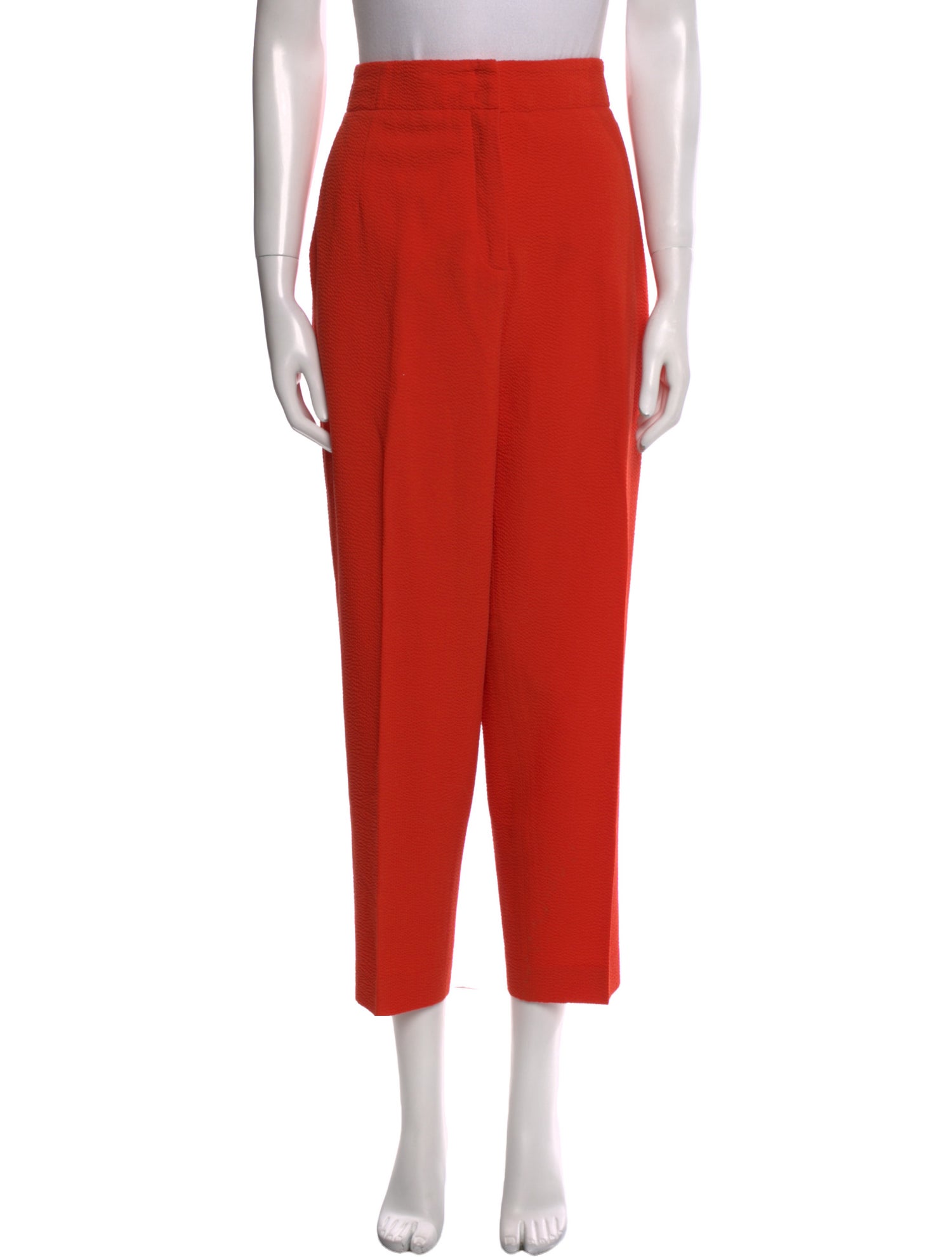 Akris Virgin Wool Straight Leg Pants