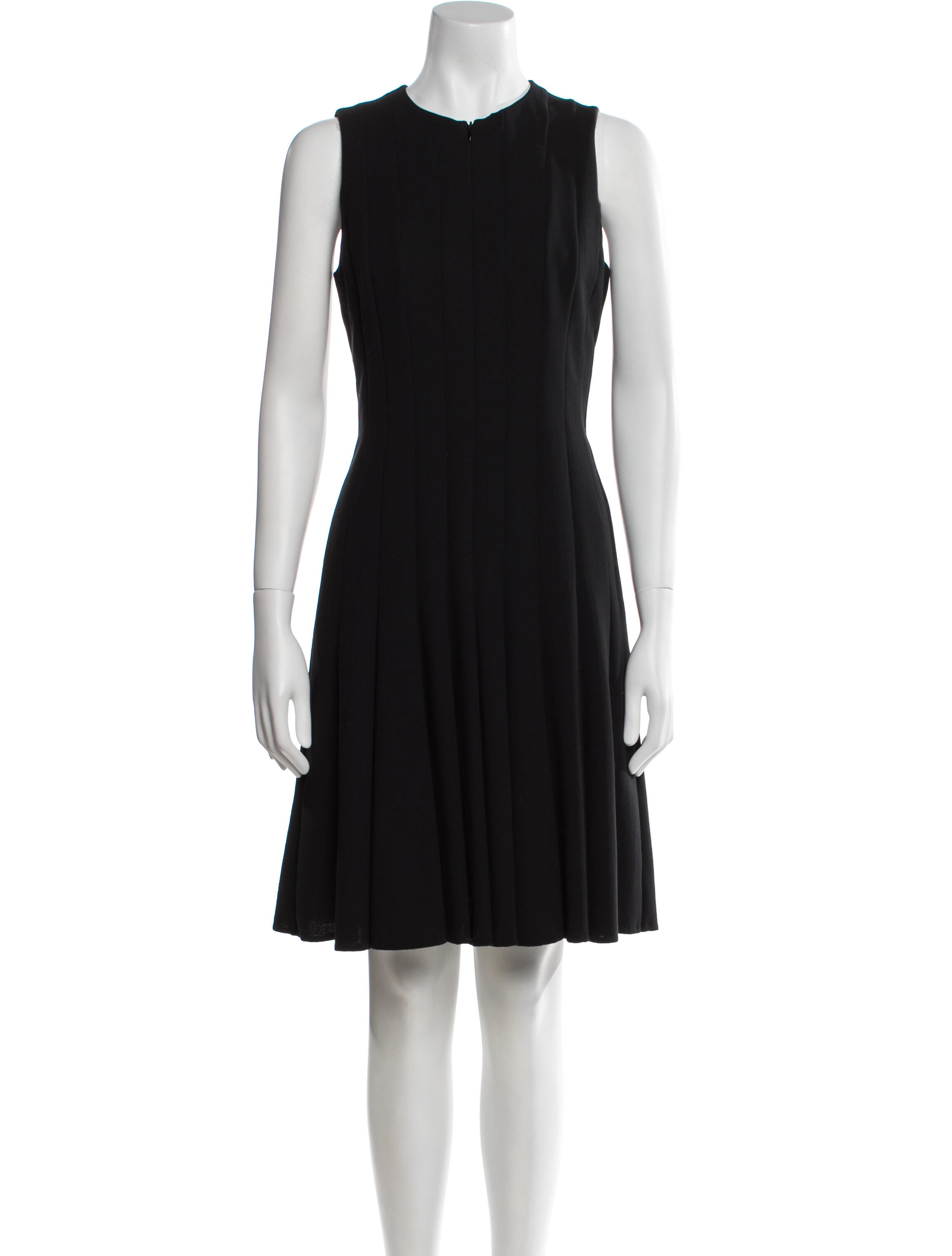 Akris Wool Knee-Length Dress