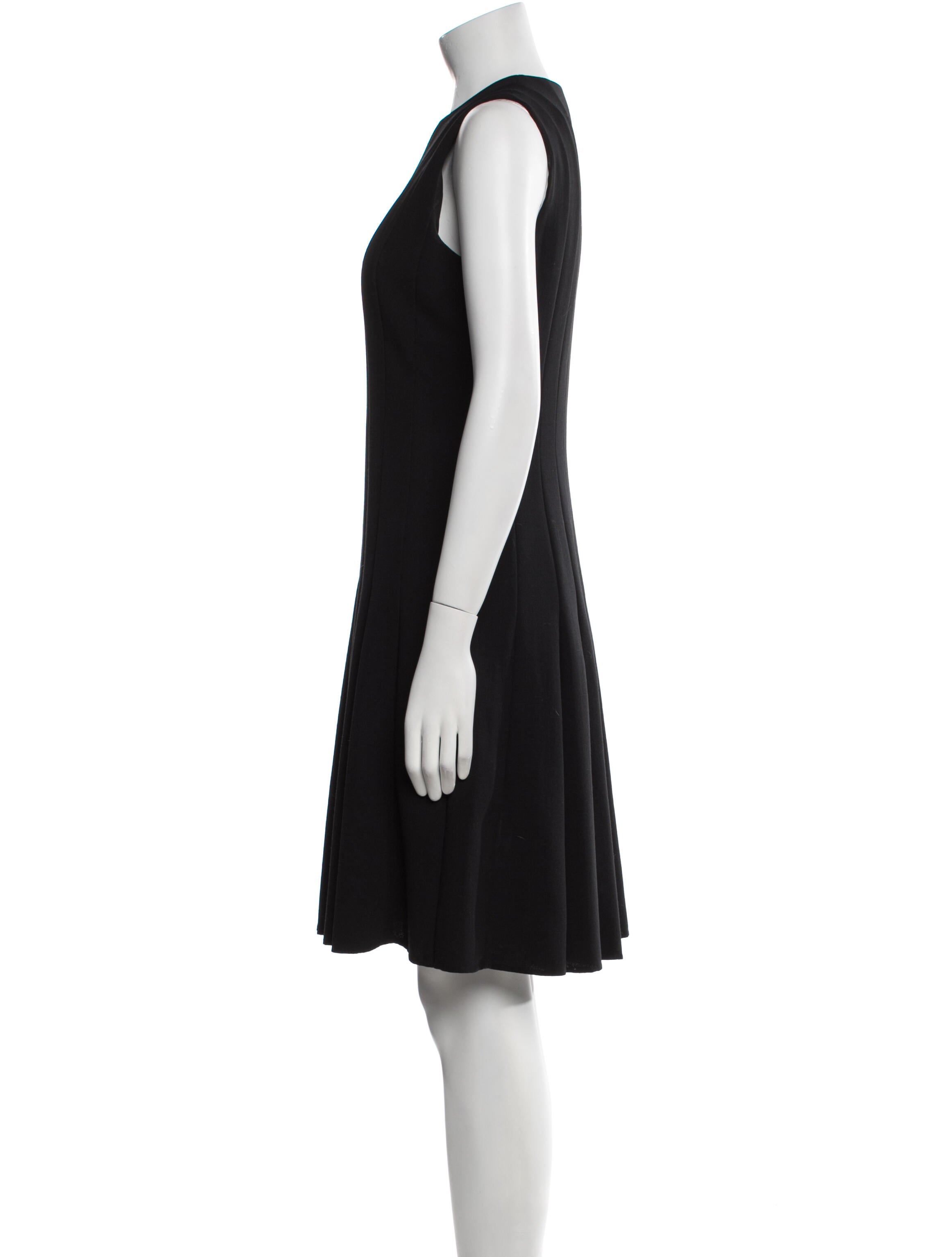 Akris Wool Knee-Length Dress