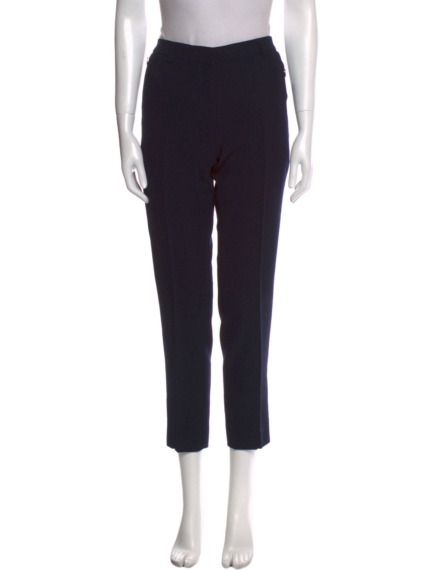 Akris Wool Straight Leg Pants
