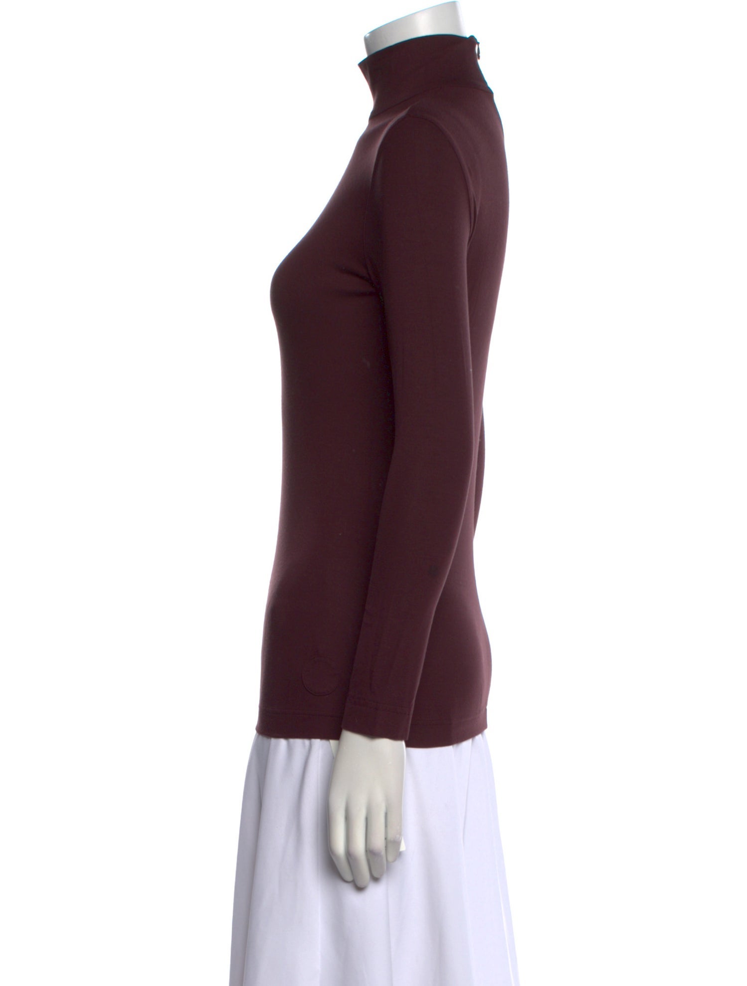 Akris Turtleneck Long Sleeve Top