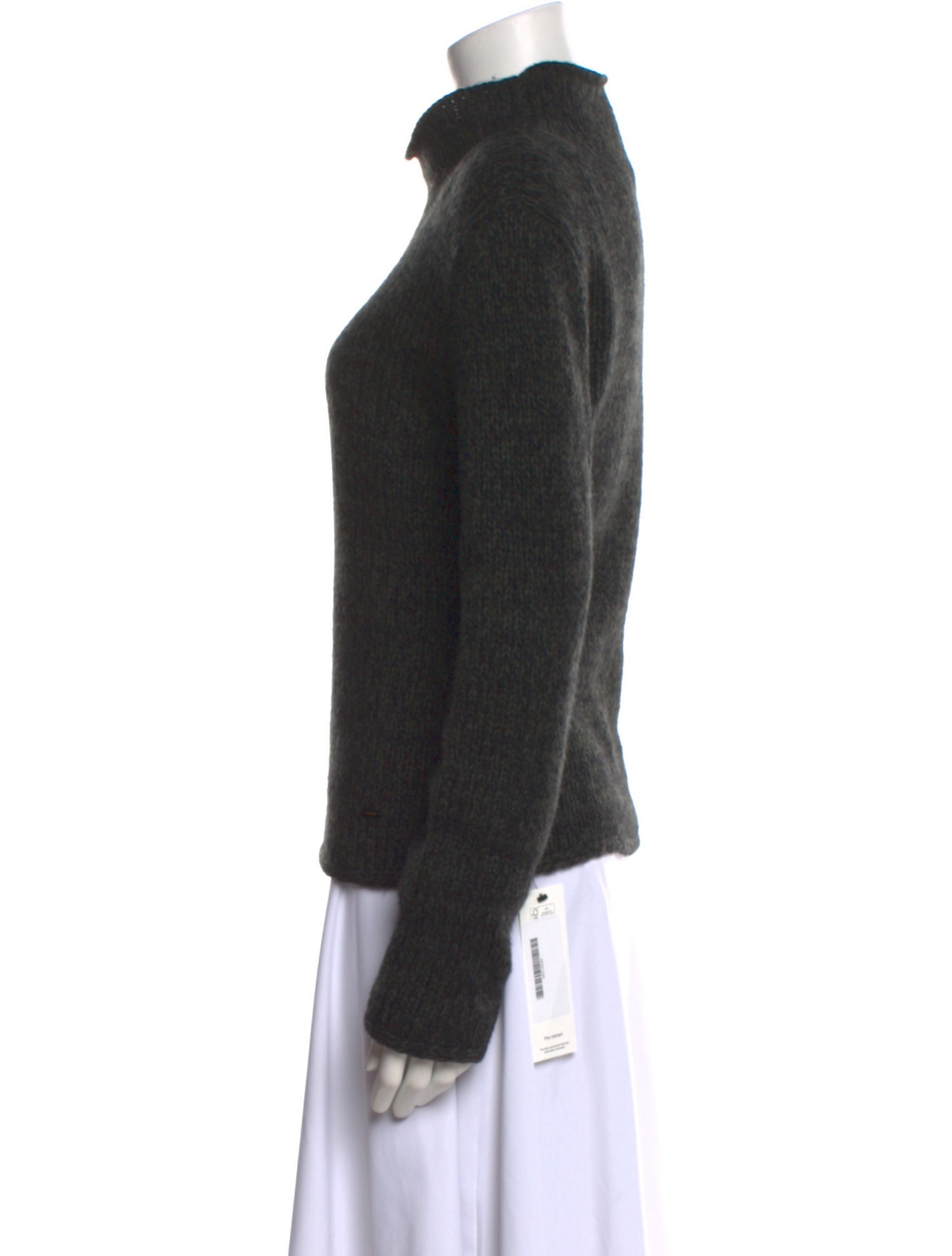 Akris Cashmere Mock Neck Sweater