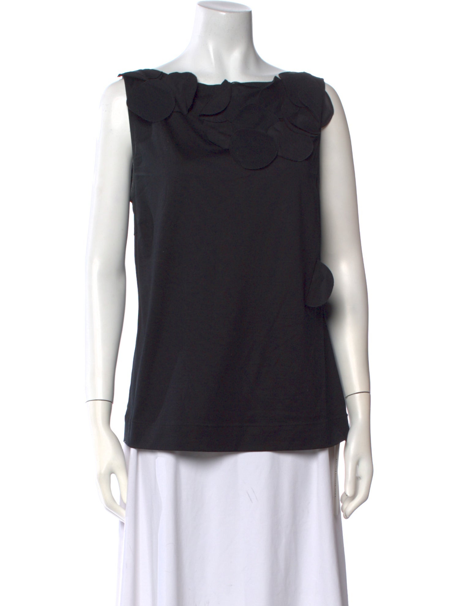 Akris Cowl Neck Sleeveless Top