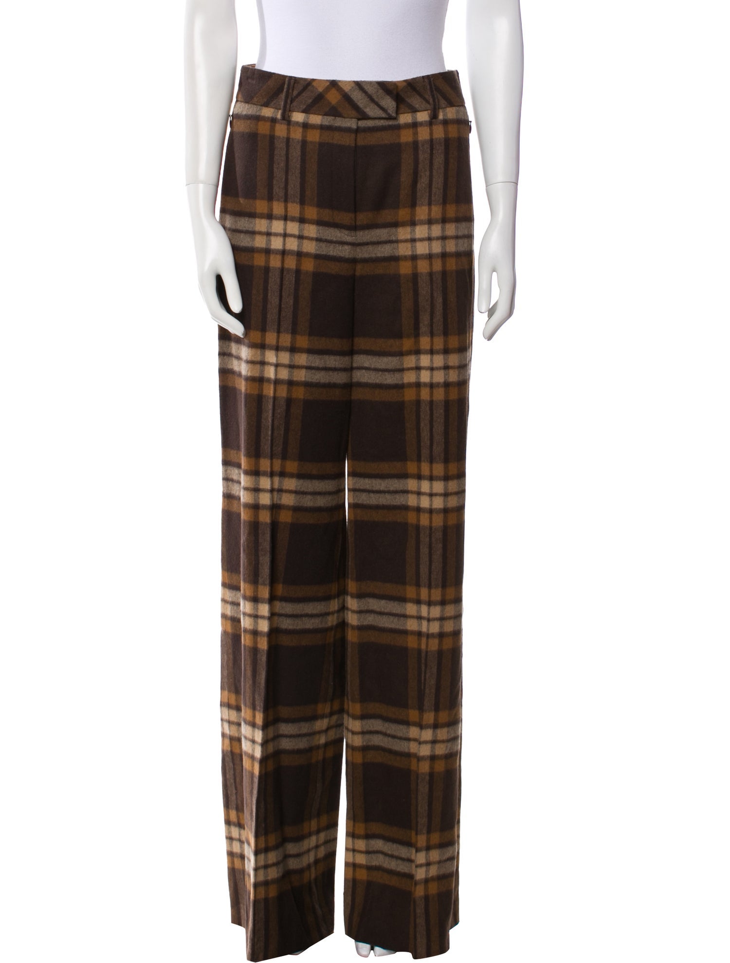 Akris Virgin Wool Wide Leg Pants w/ Tags