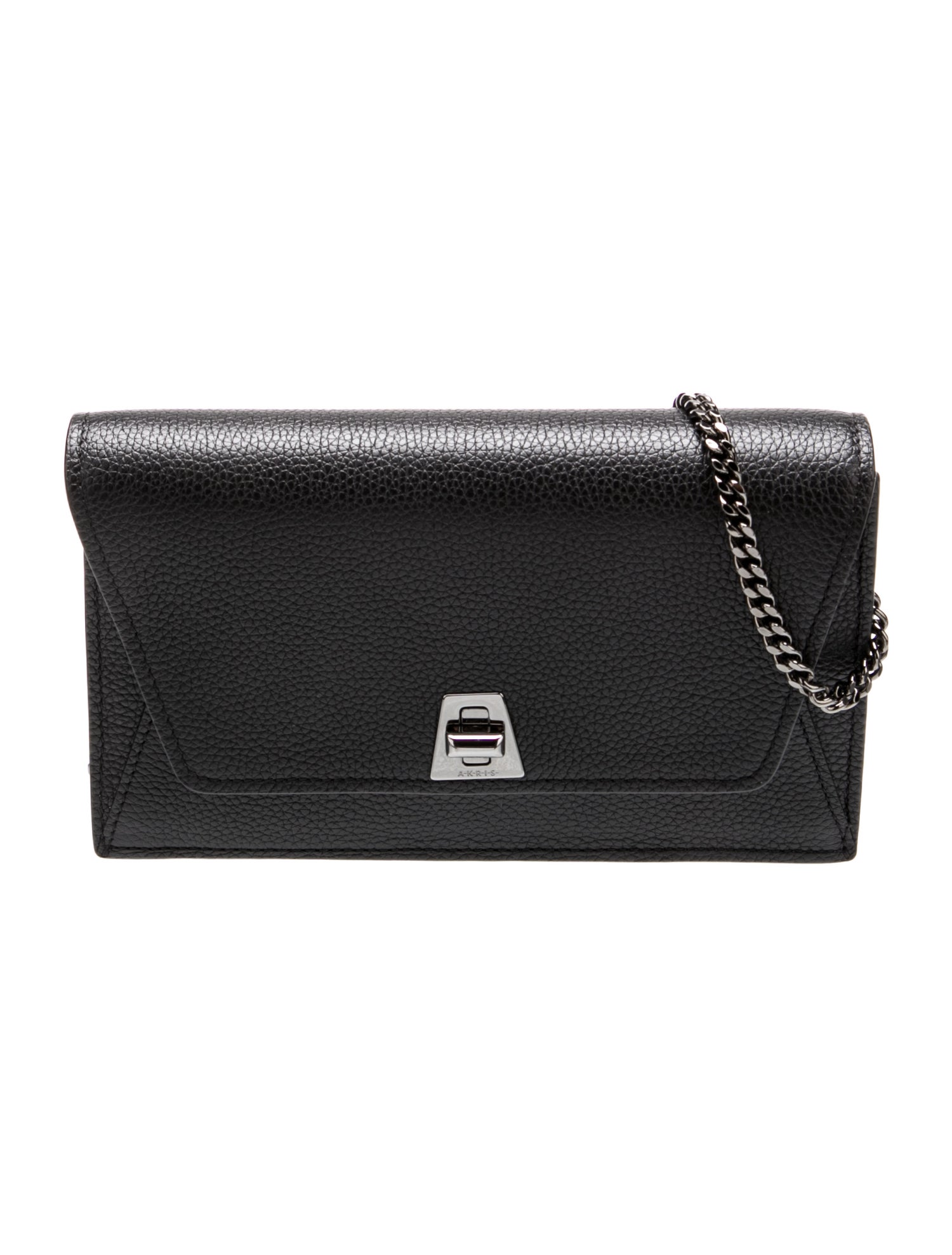 Akris Leather Clutch