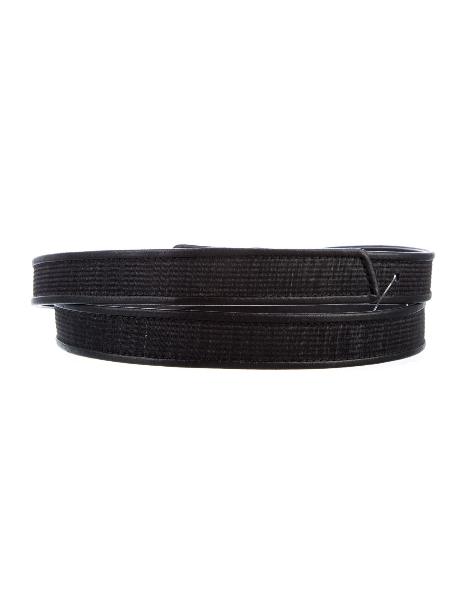 Akris Skinny Leather Belt