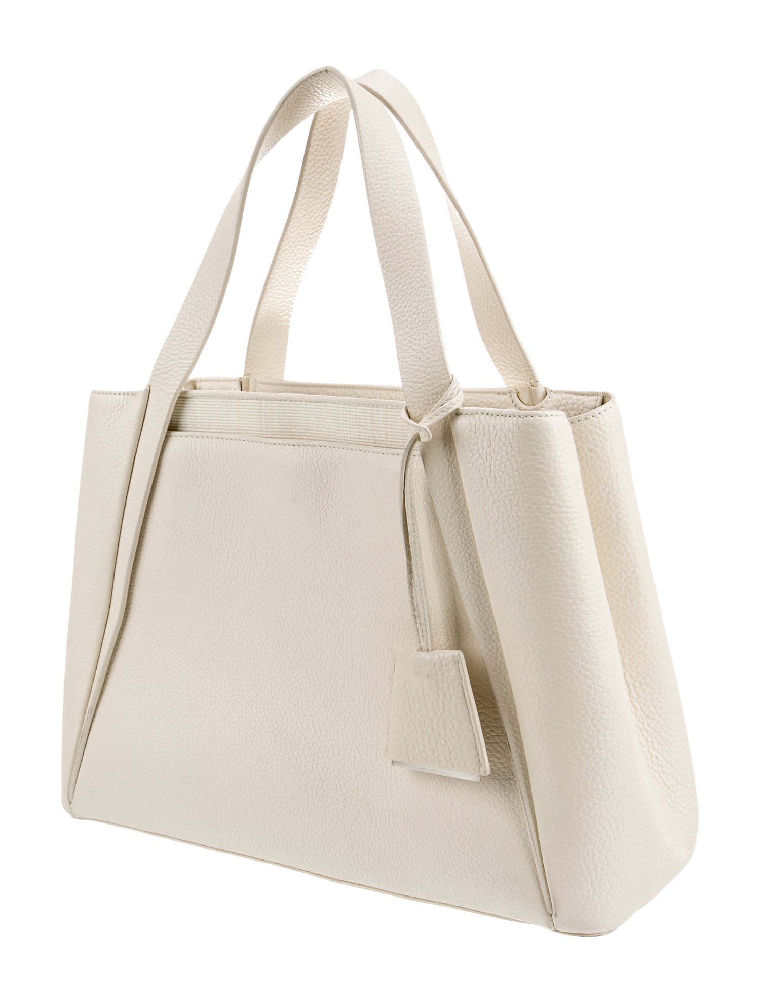 Akris Leather Top Handle Bag