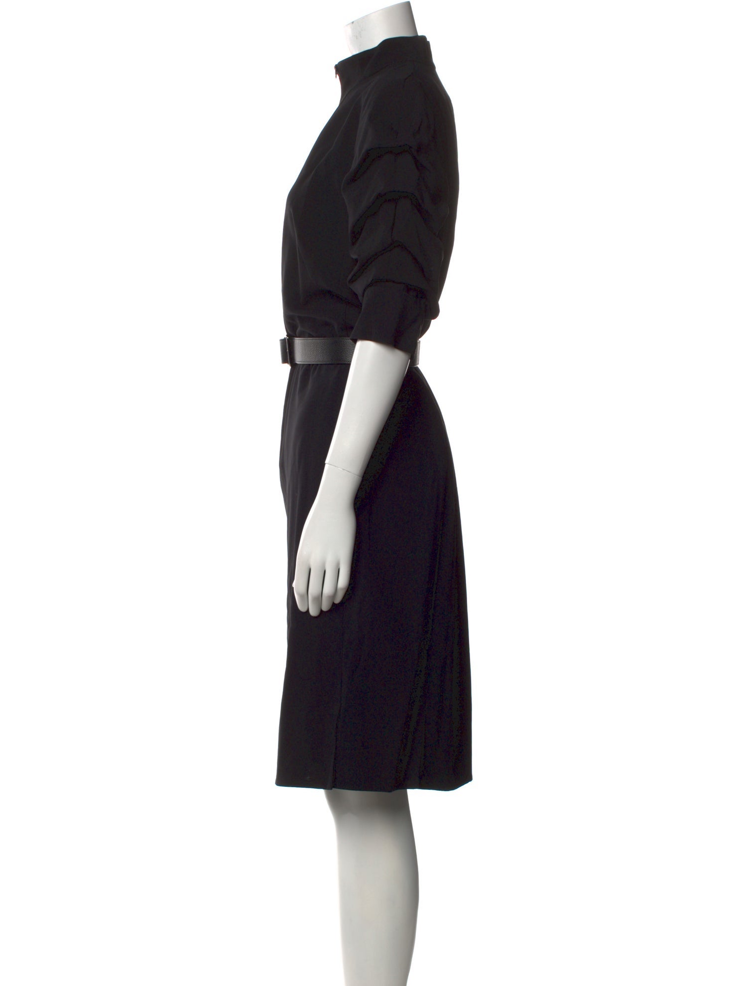 Akris Wool Knee-Length Dress w/ Tags
