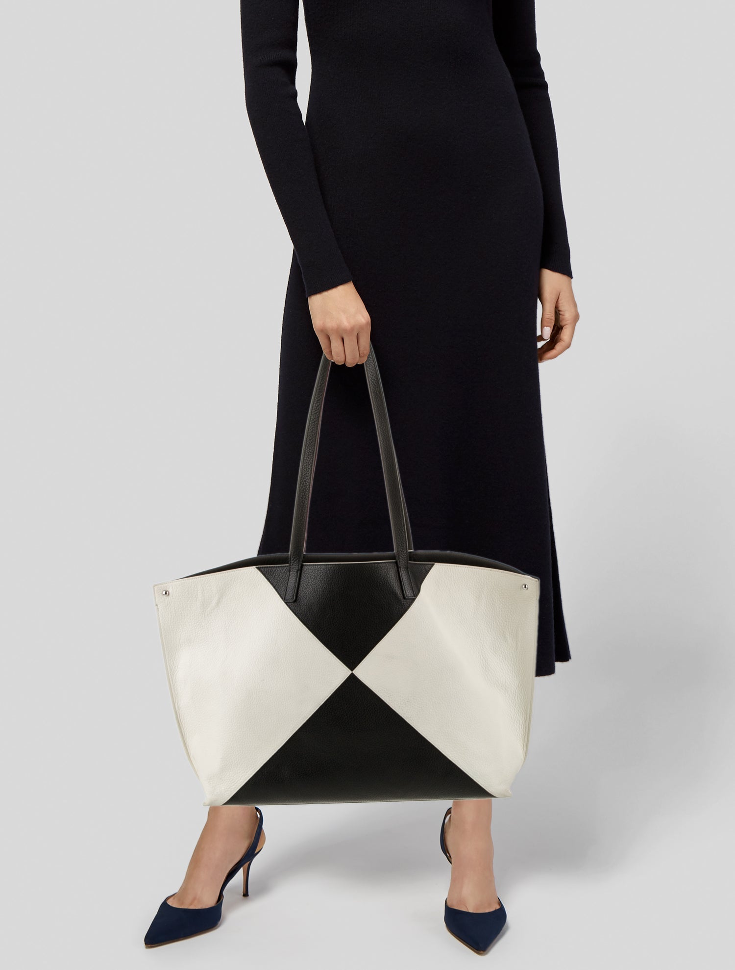 Akris Leather Tote
