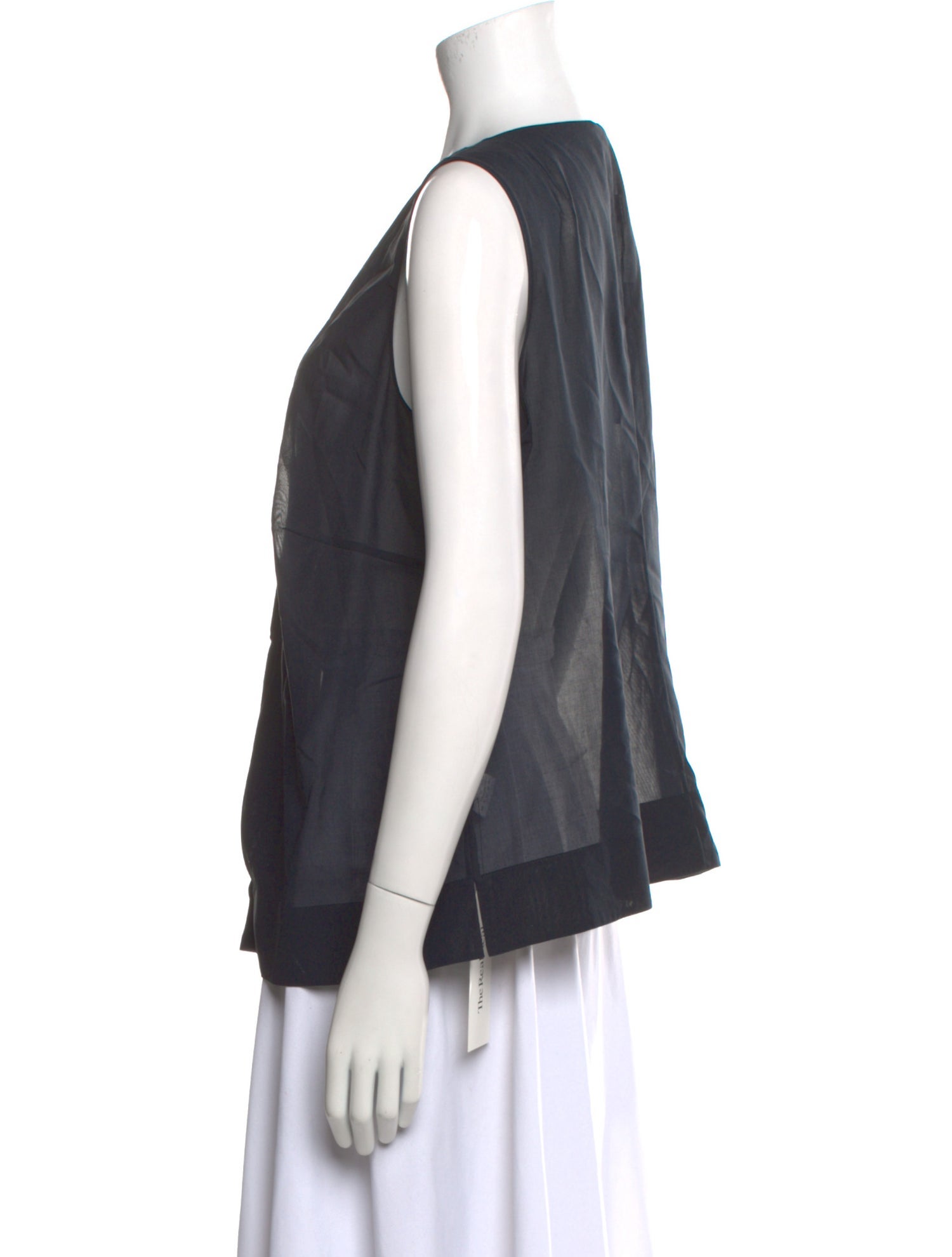 Akris Scoop Neck Sleeveless Top